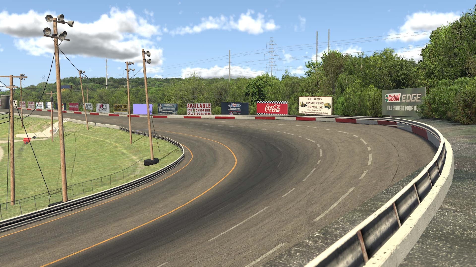 Nashville Fairgrounds Speedway circuit view 4