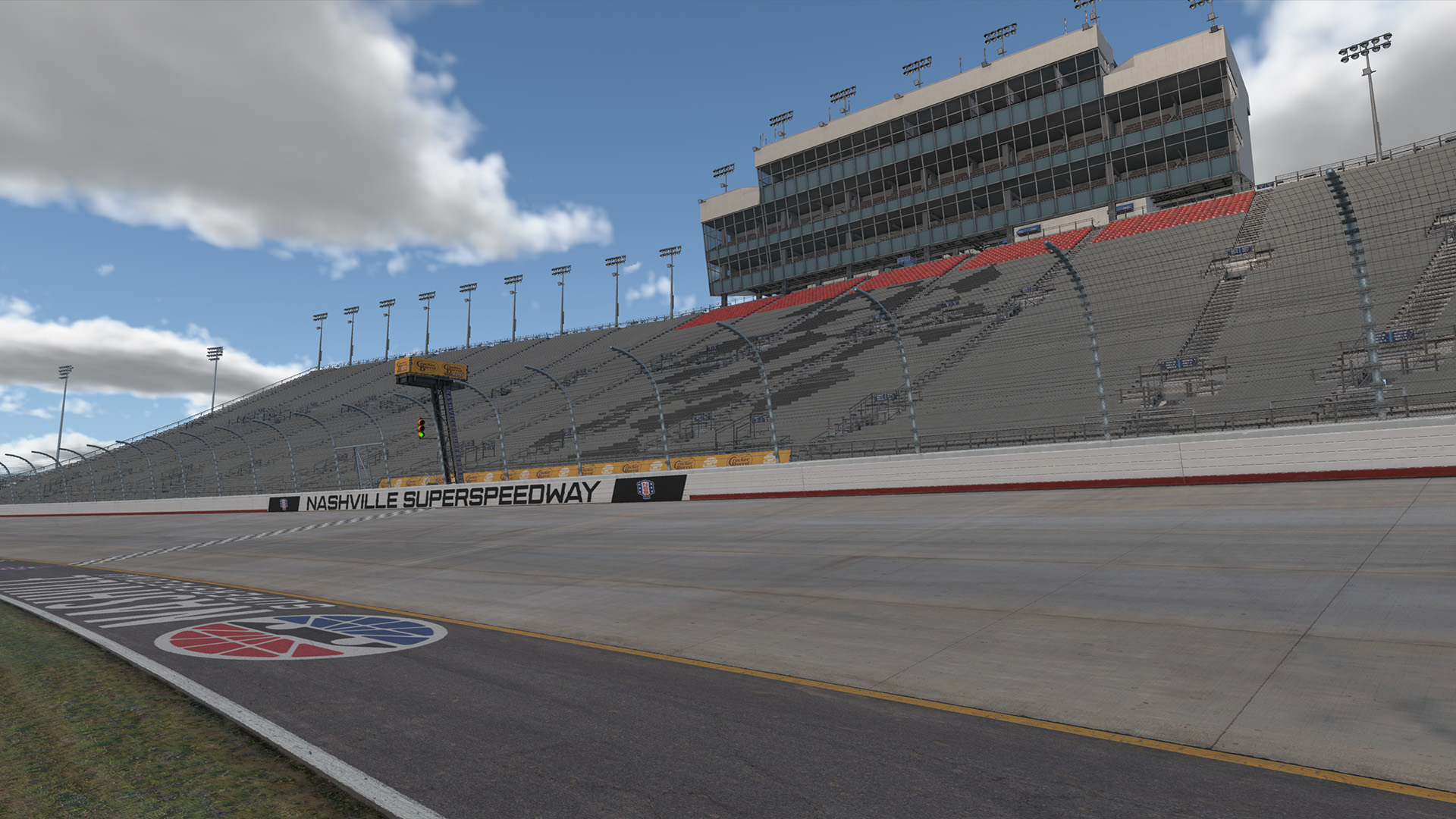 Nashville Superspeedway circuit view 1