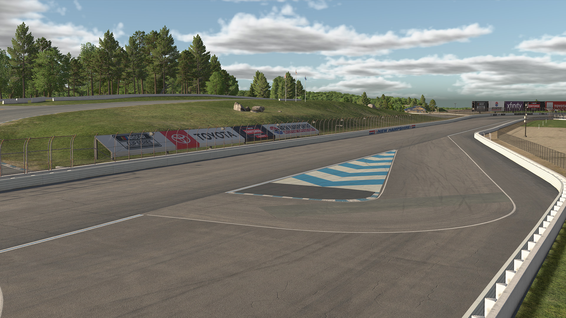 New Hampshire Motor Speedway circuit view 4