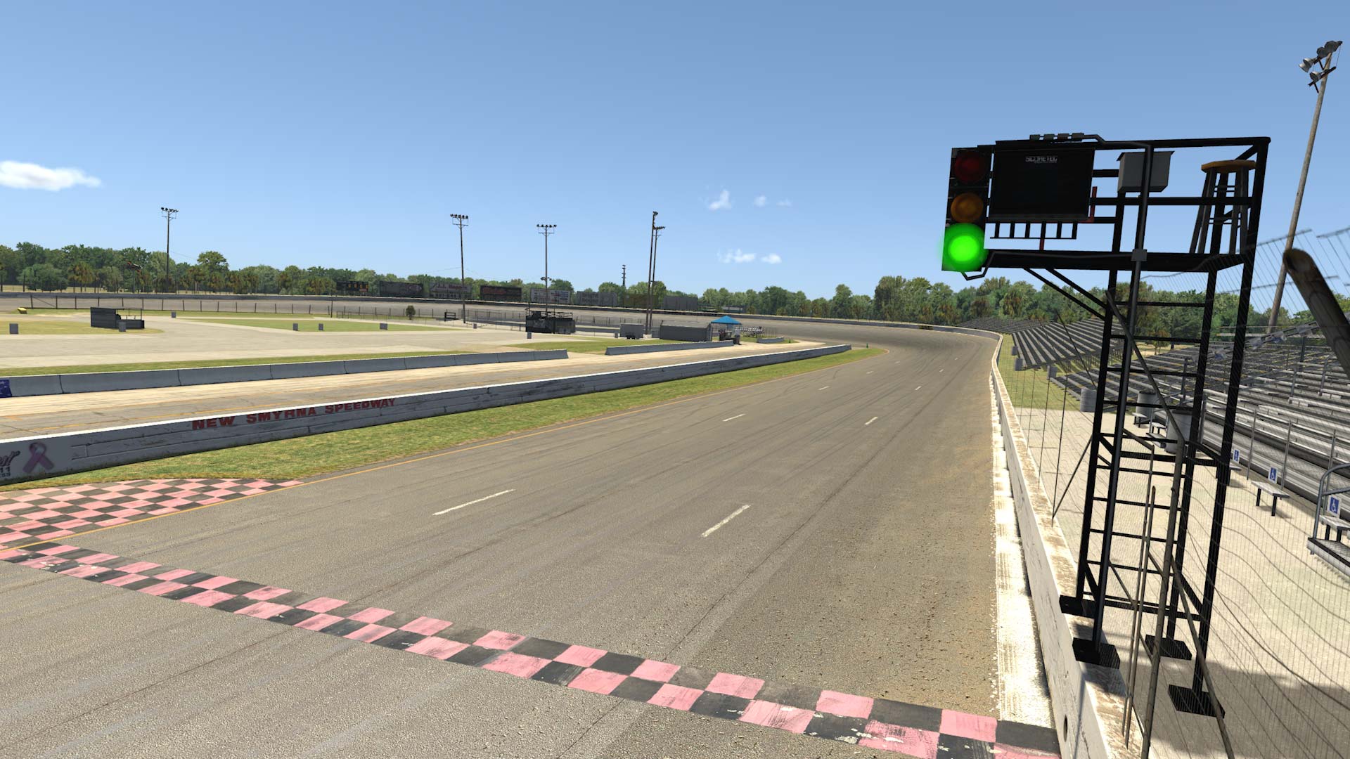New Smyrna Speedway circuit view 2