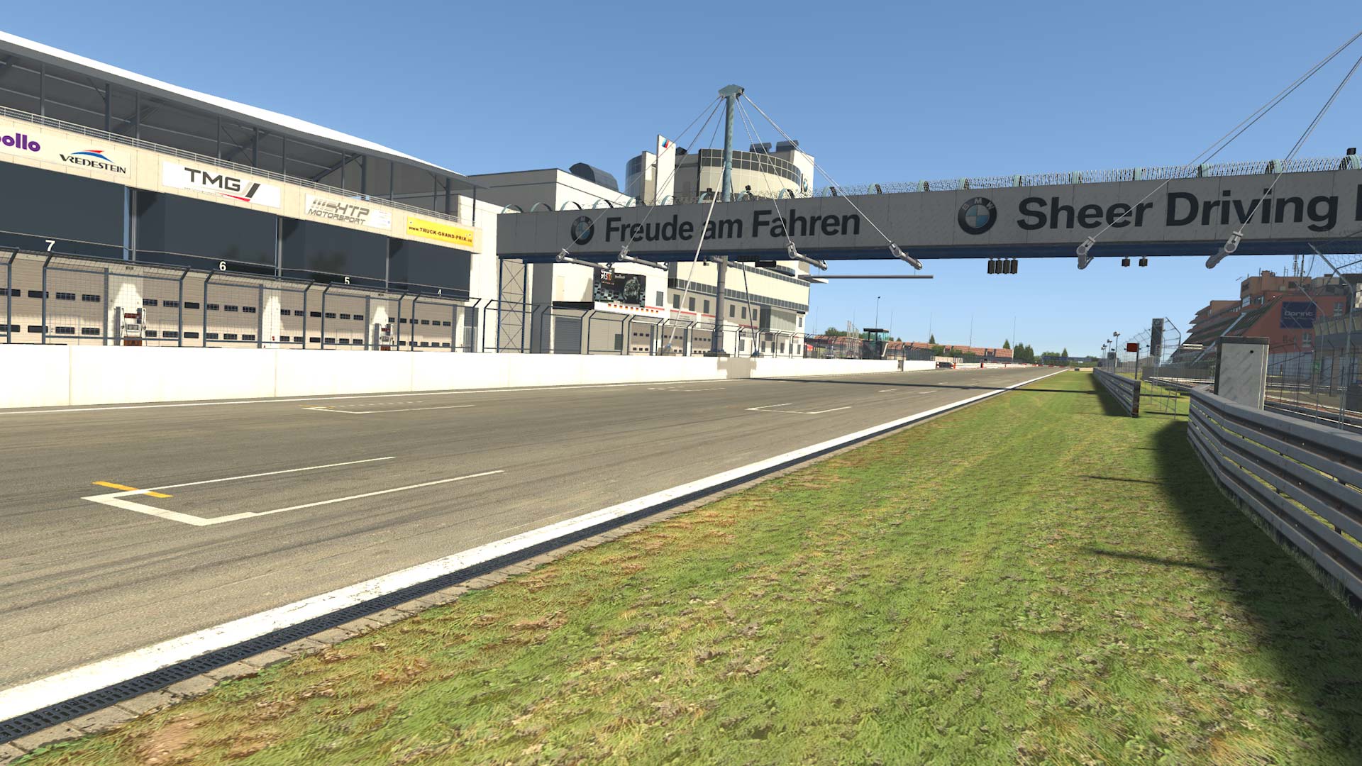 Nürburgring Grand-Prix-Strecke circuit view 2