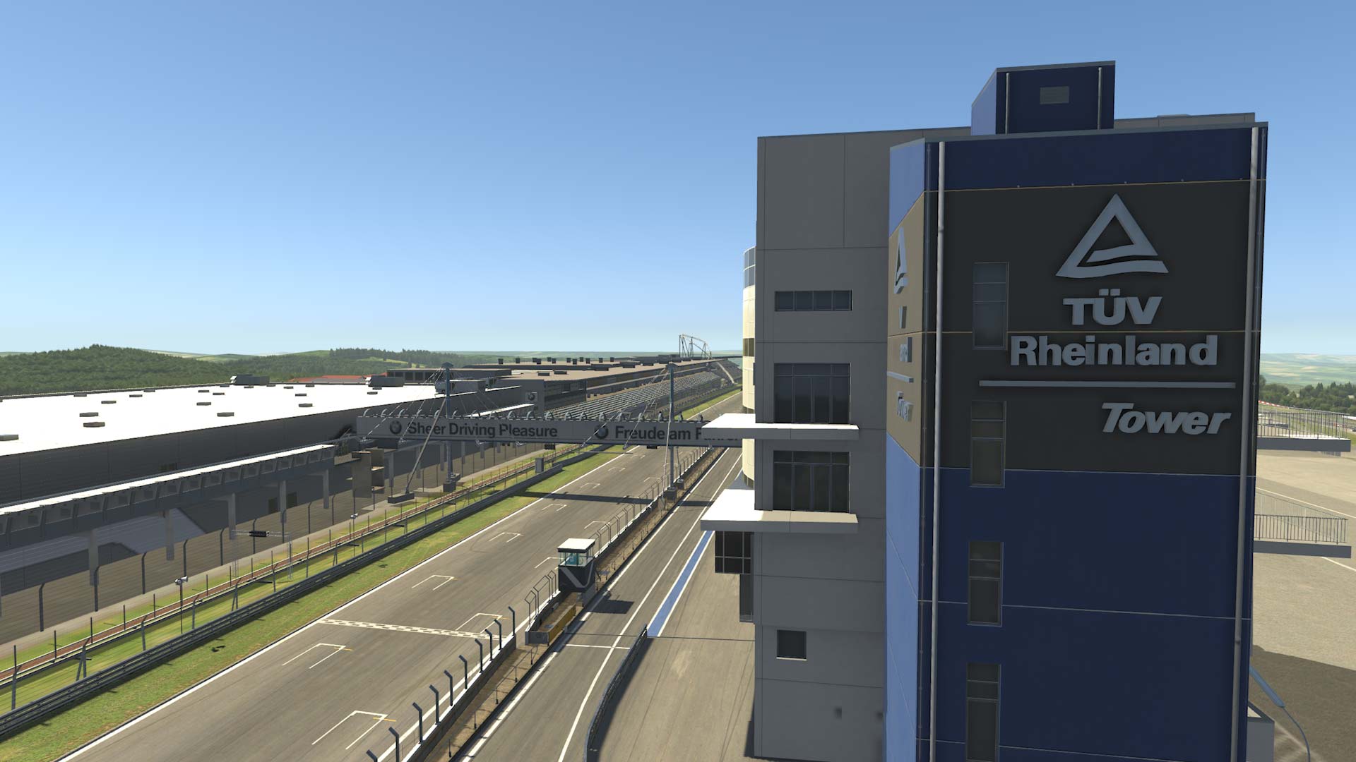 Nürburgring Grand-Prix-Strecke circuit view 3