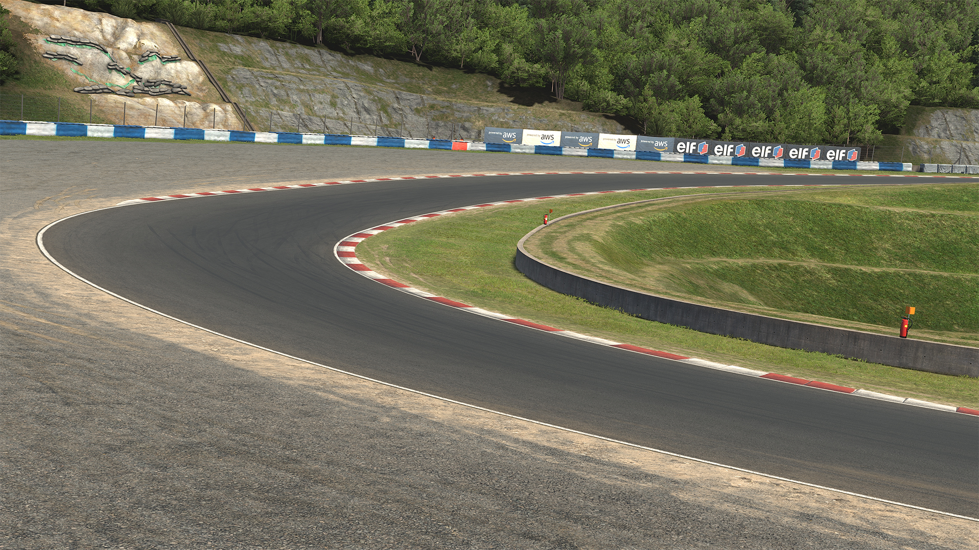 Okayama International Circuit circuit view 2