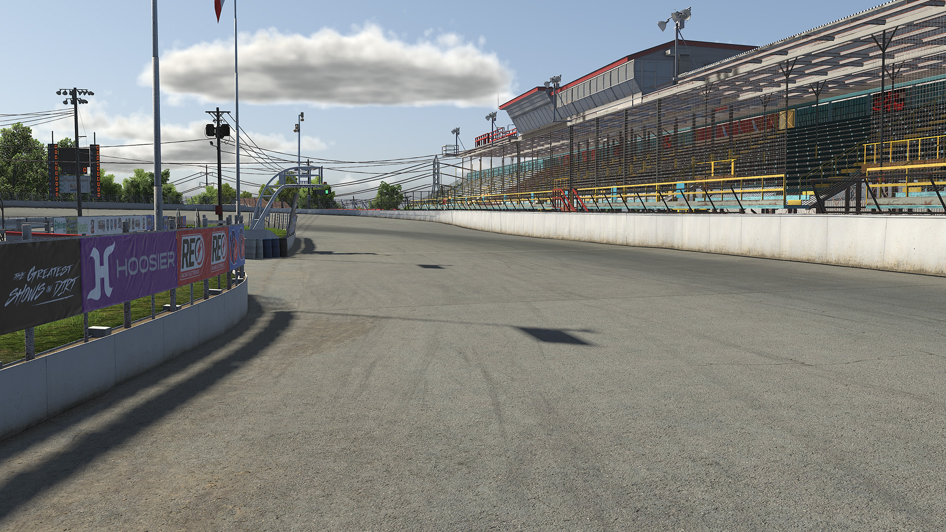 Oswego Speedway circuit view 1