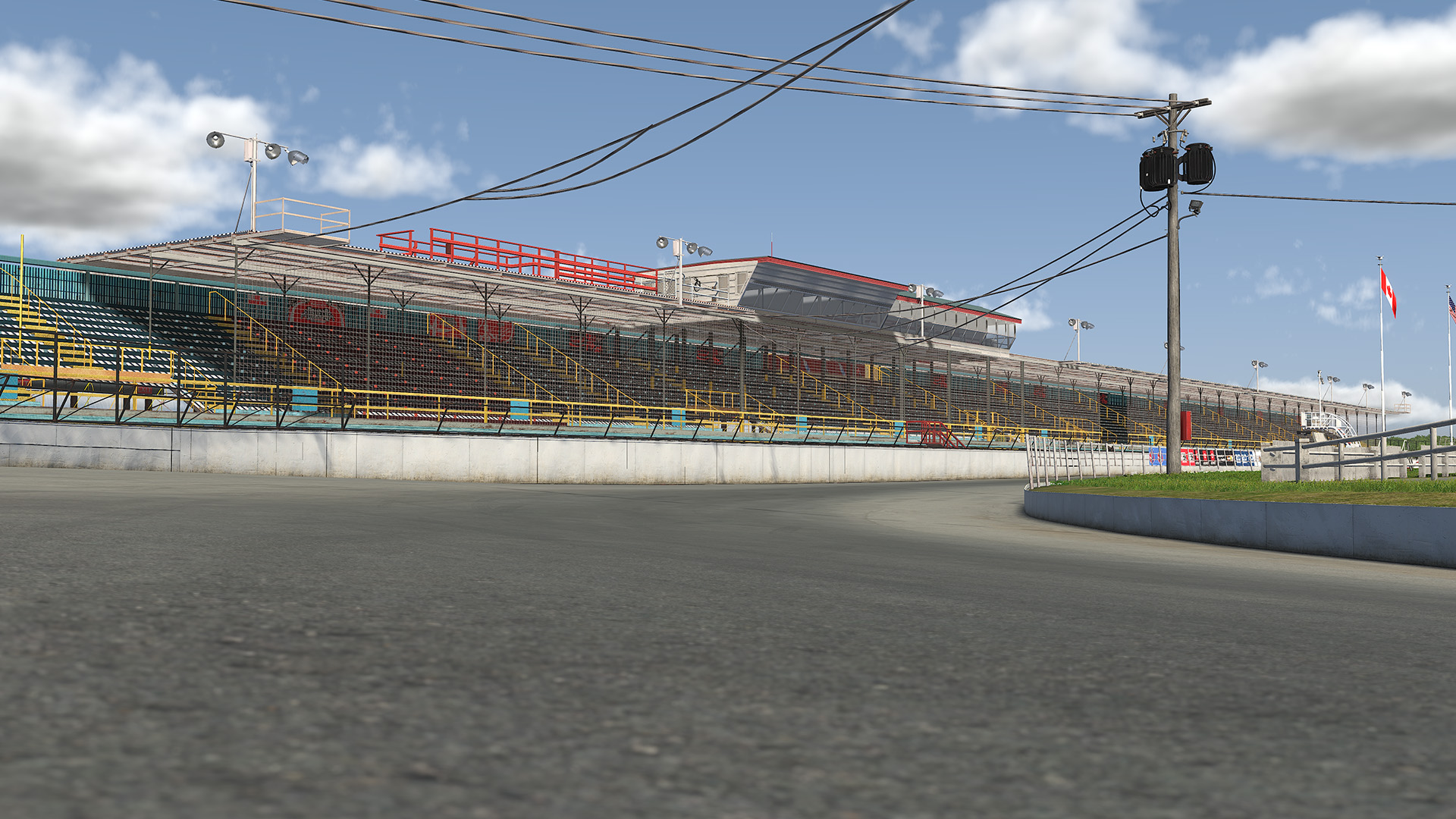 Oswego Speedway circuit view 4