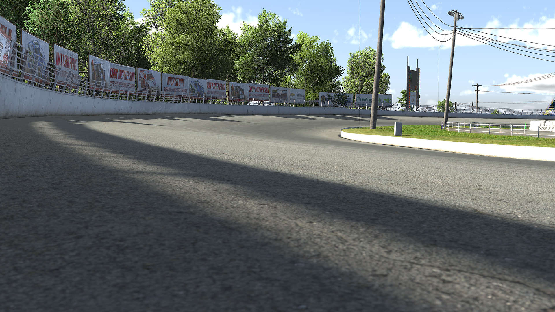Oswego Speedway circuit view 5