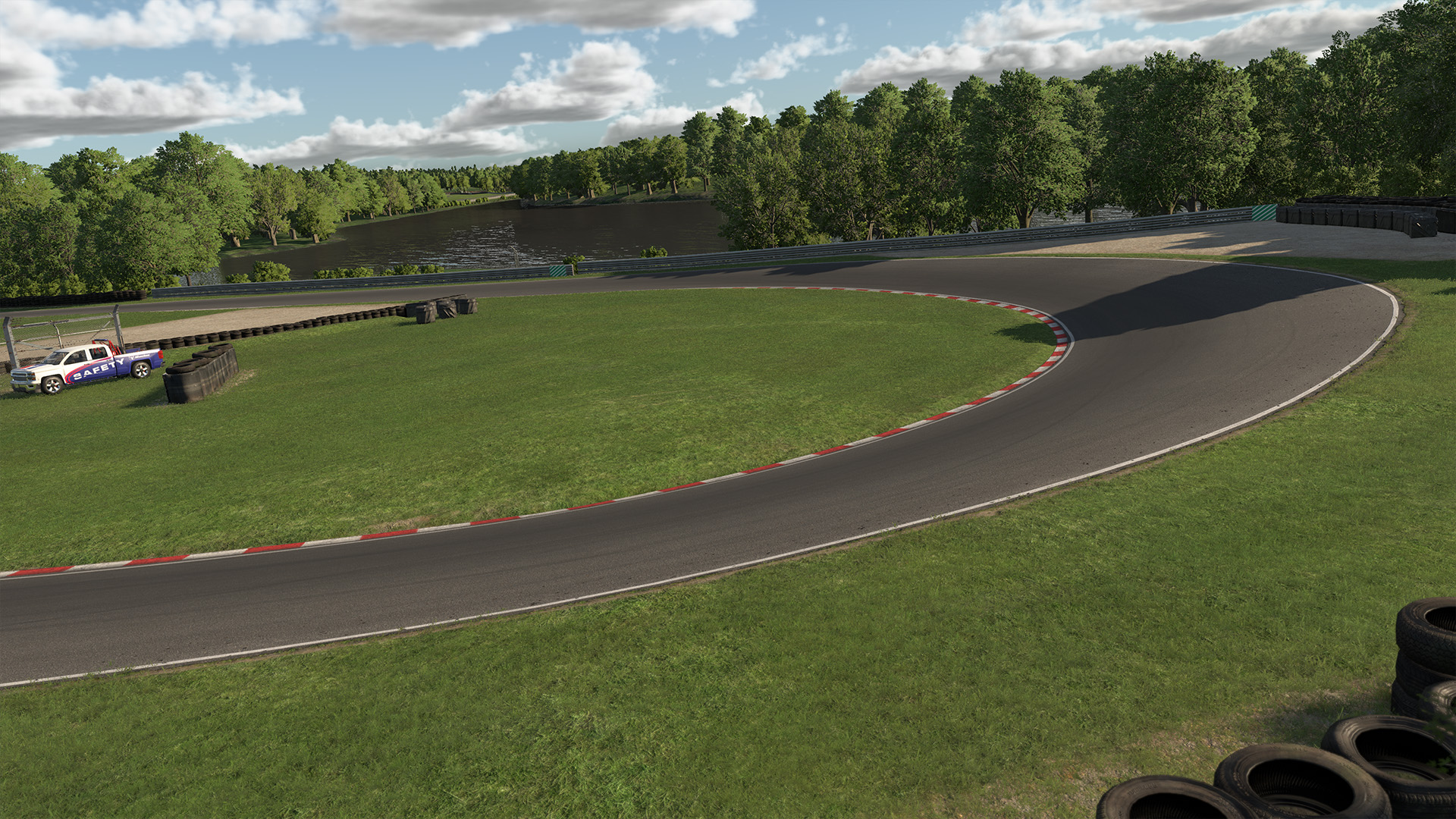 Oulton Park Circuit circuit view 4