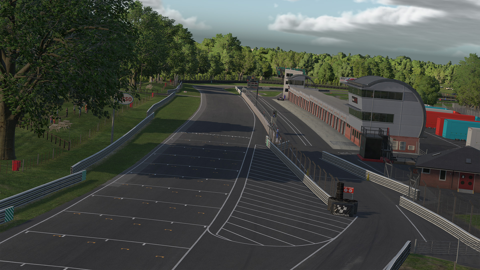 Oulton Park Circuit circuit view 5