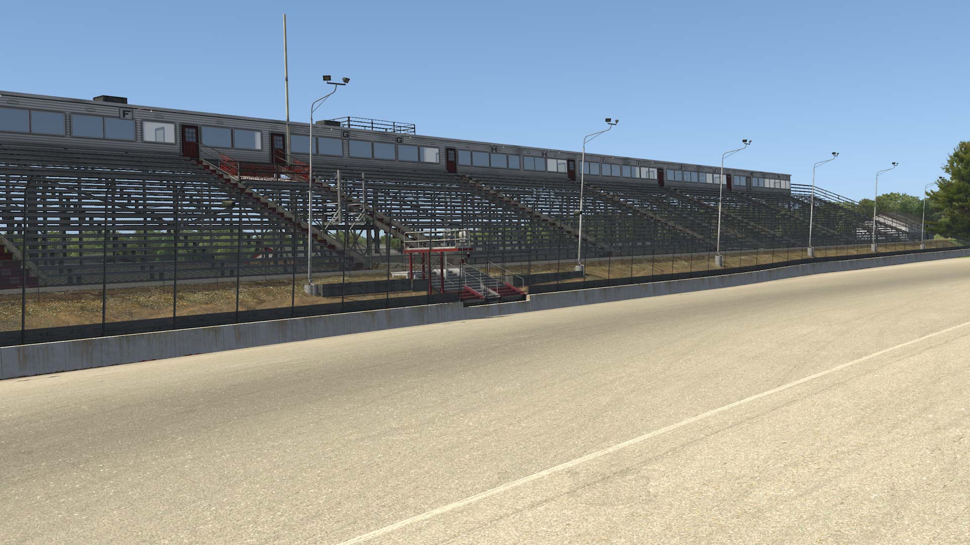Oxford Plains Speedway circuit view 3