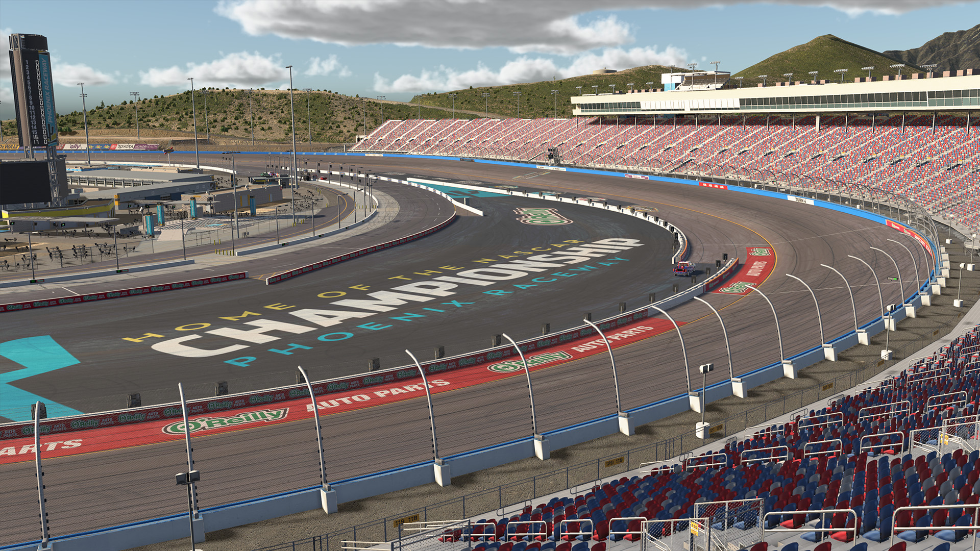 Phoenix Raceway circuit view 3