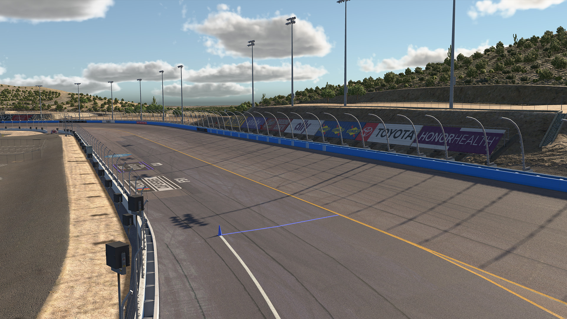 Phoenix Raceway circuit view 4