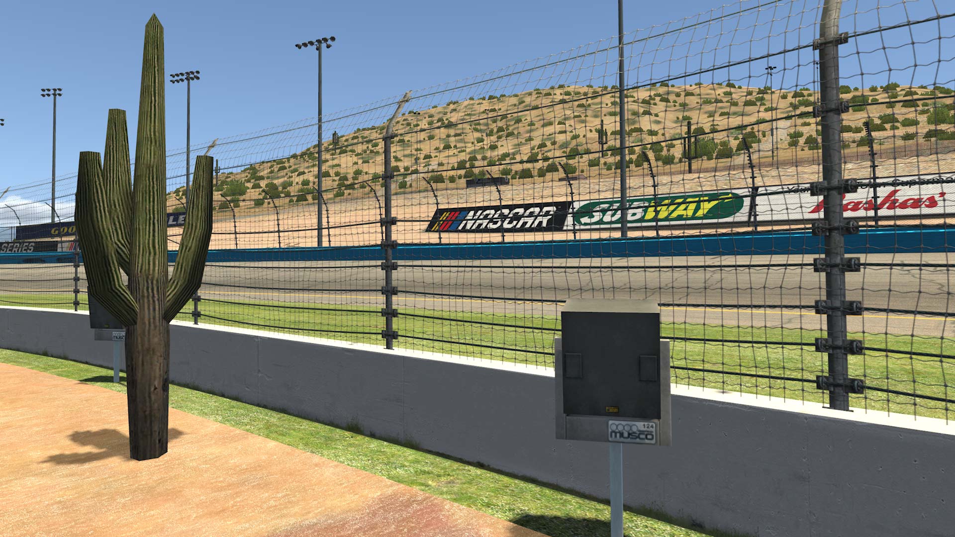 Phoenix Raceway - 2008 circuit view 2