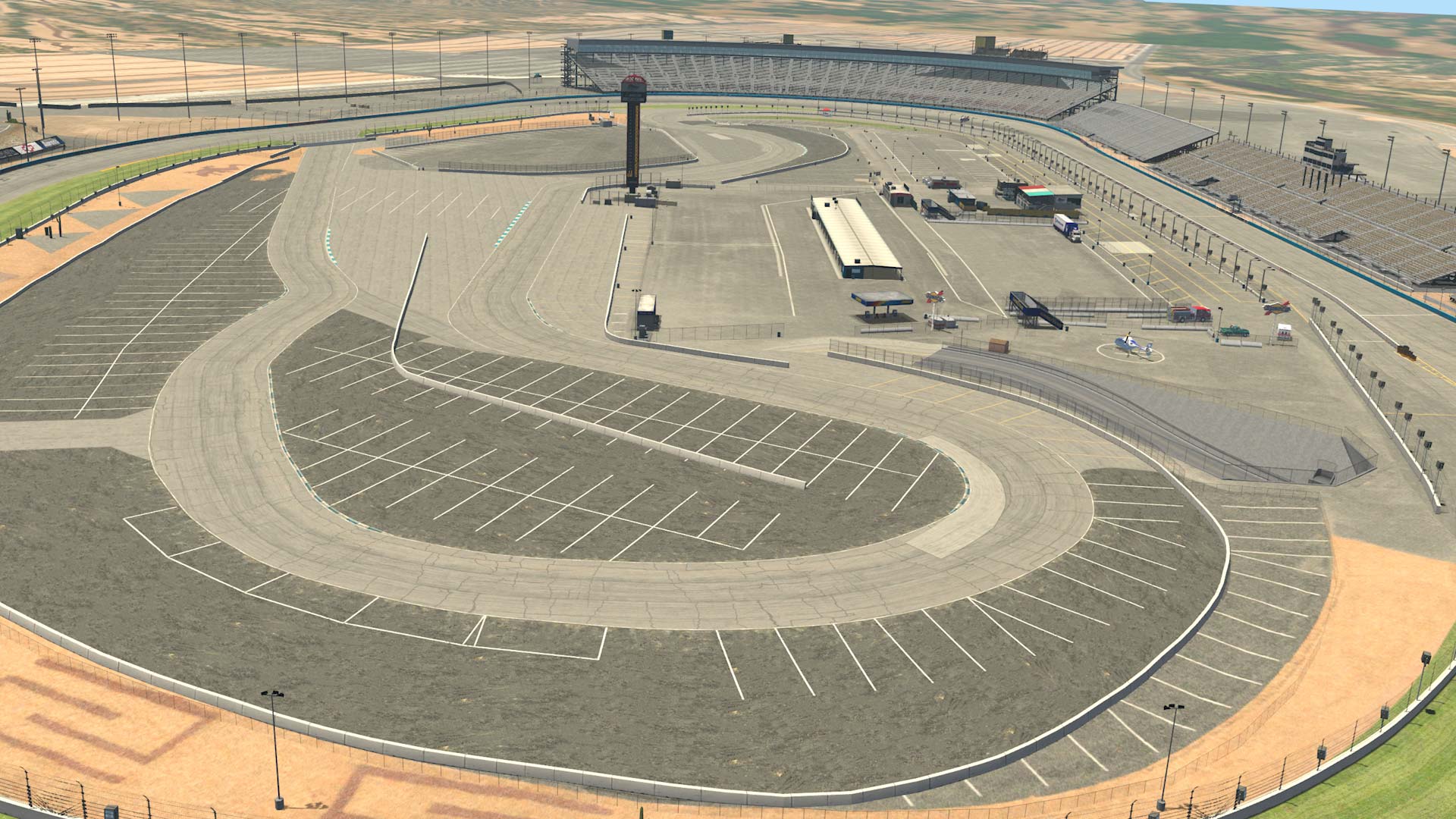 Phoenix Raceway - 2008 circuit view 5