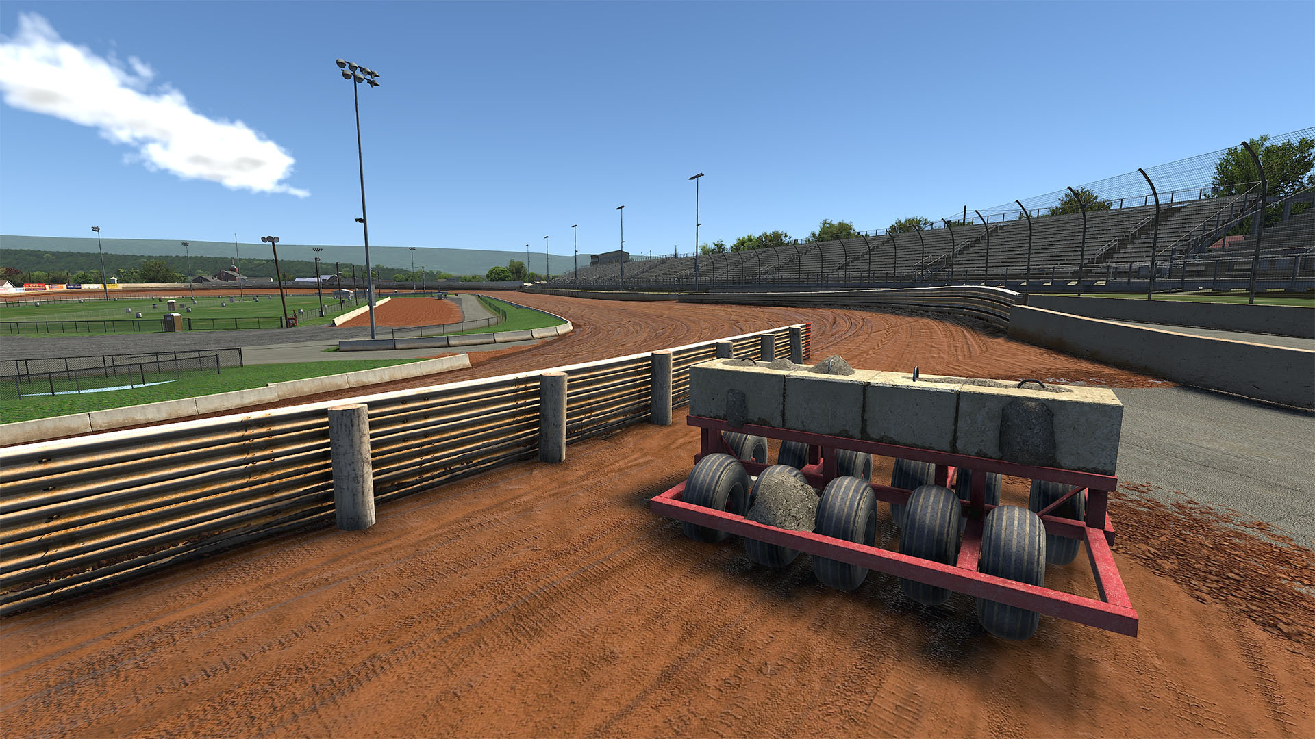 Port Royal Speedway circuit view 3