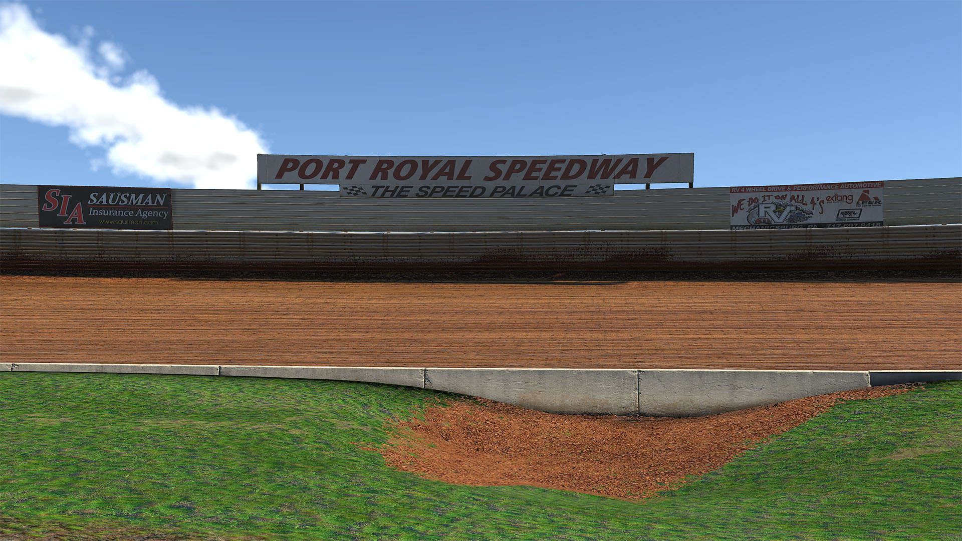 Port Royal Speedway circuit view 4