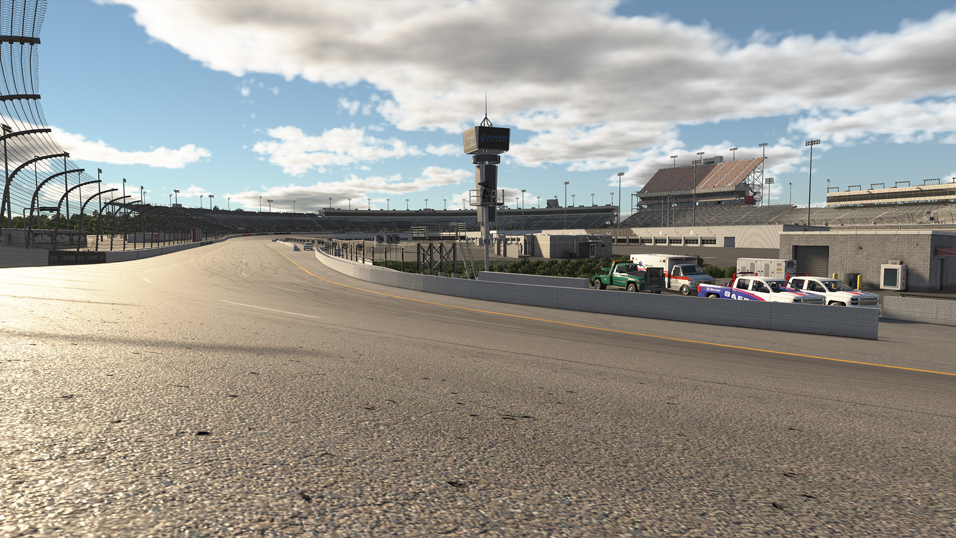 Richmond Raceway circuit view 1