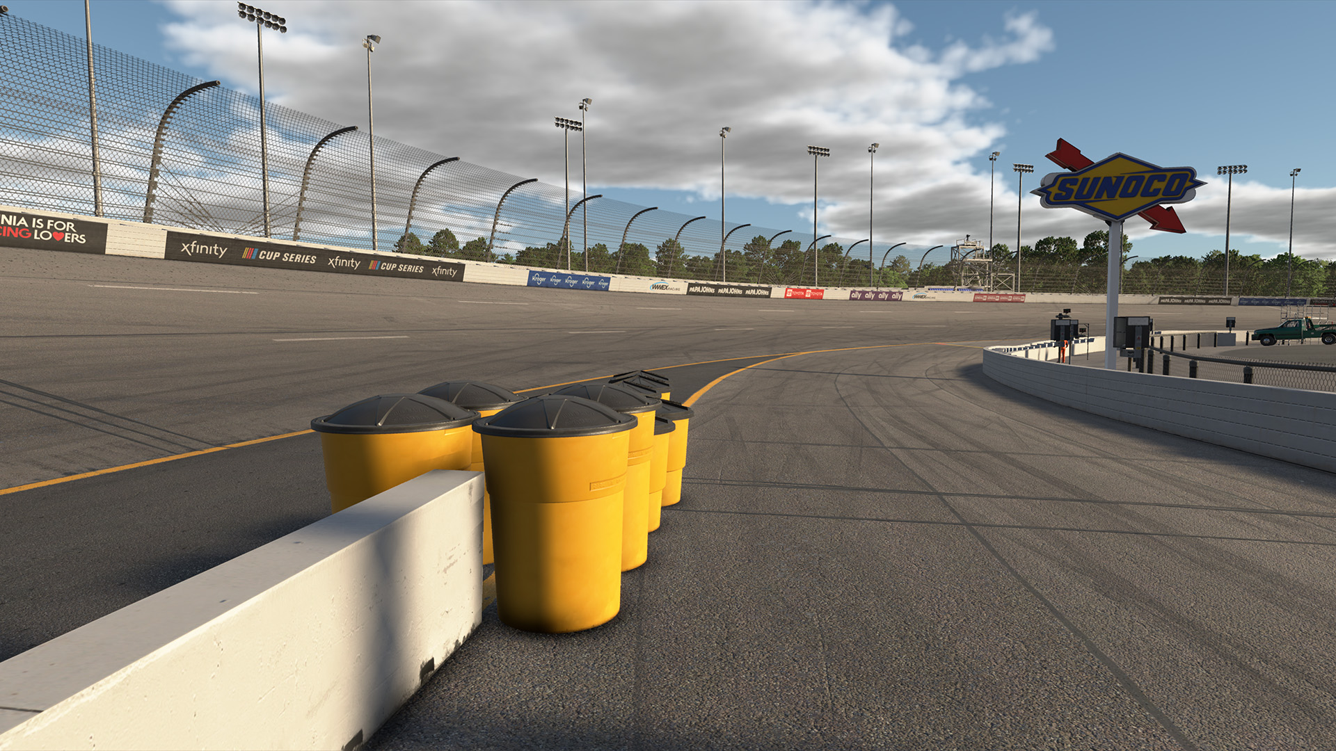 Richmond Raceway circuit view 3