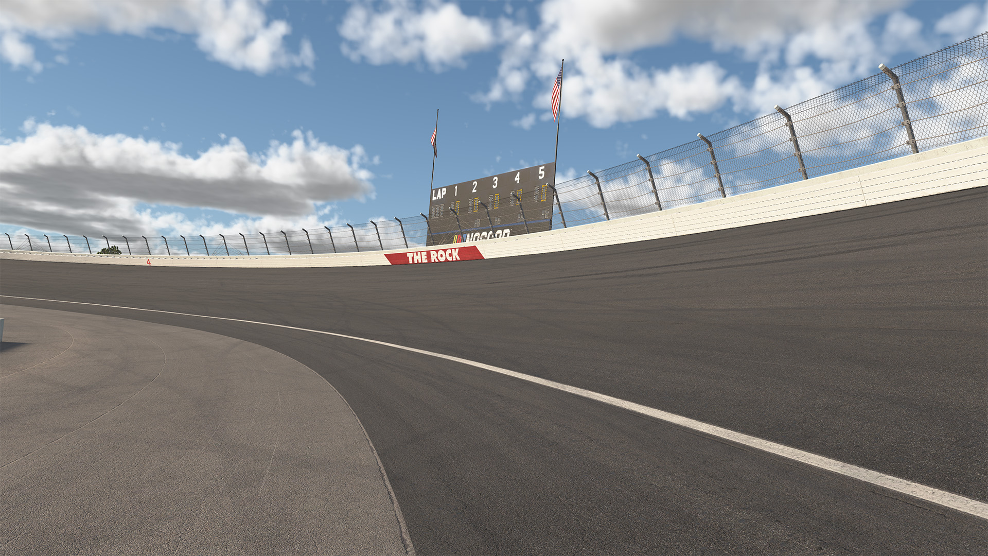 Rockingham Speedway circuit view 5