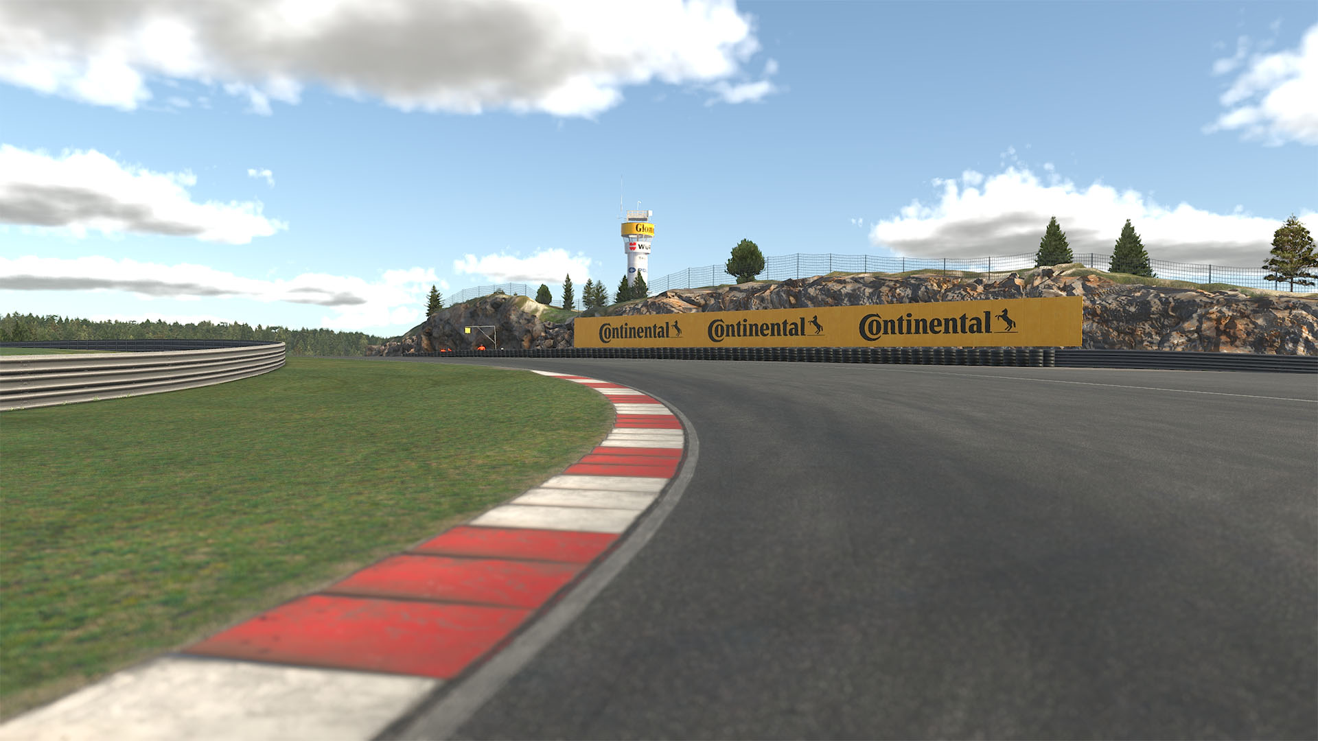 Rudskogen Motorsenter circuit view 3