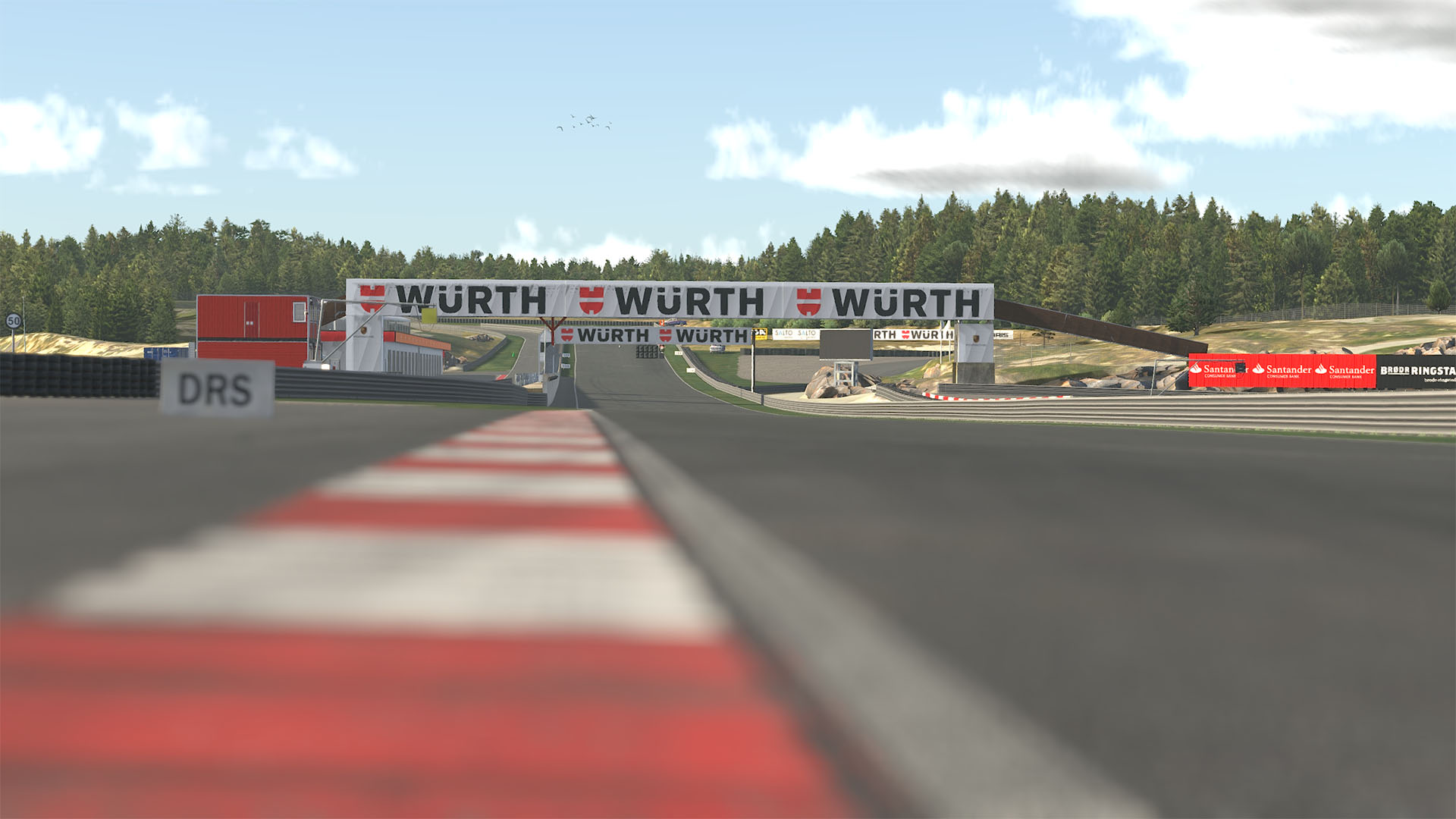 Rudskogen Motorsenter circuit view 4