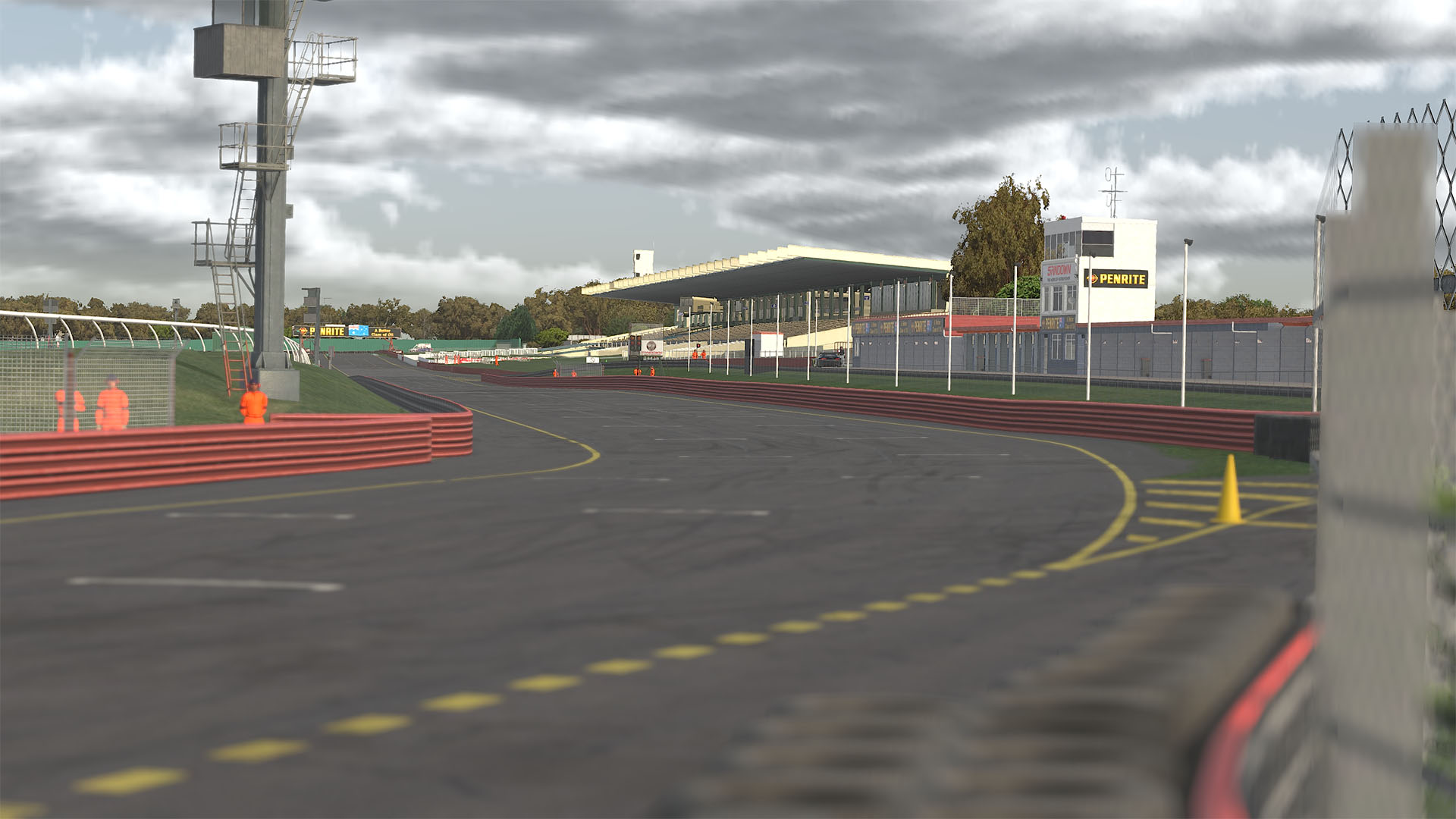 Sandown International Motor Raceway circuit view 2