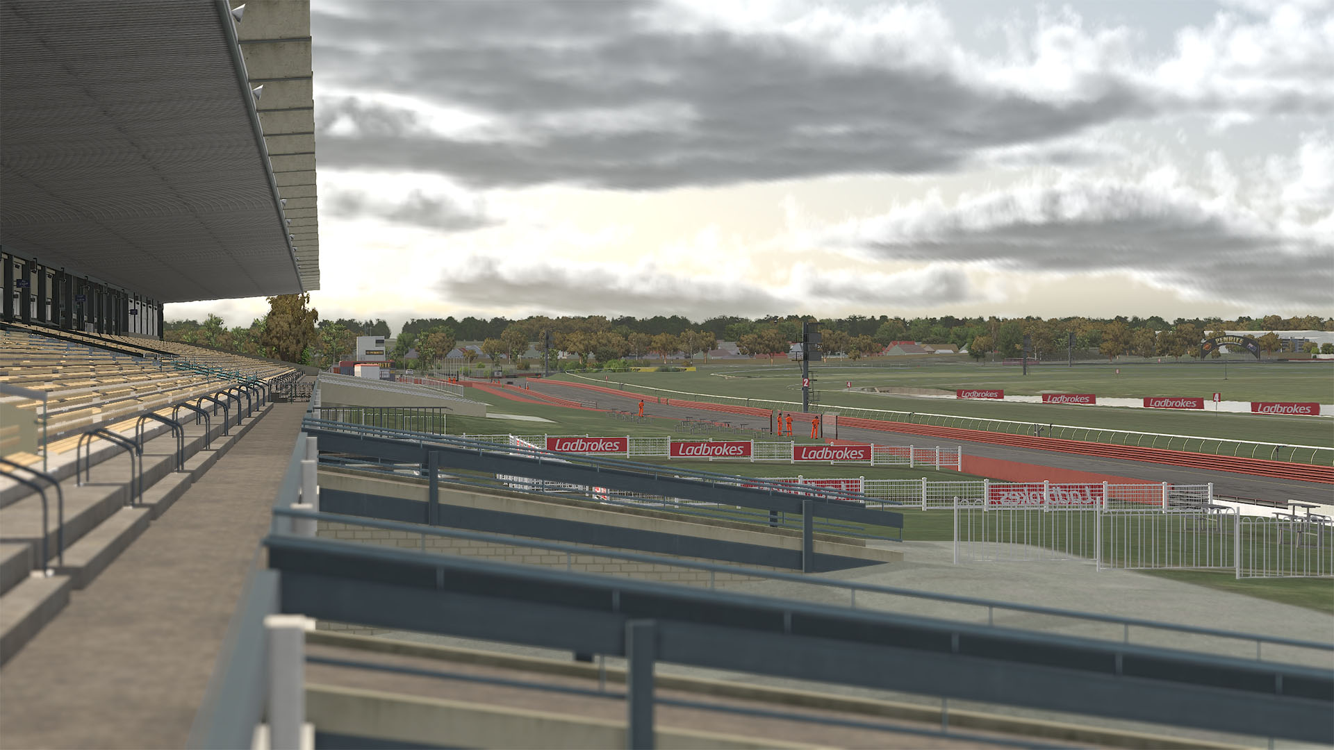 Sandown International Motor Raceway circuit view 4