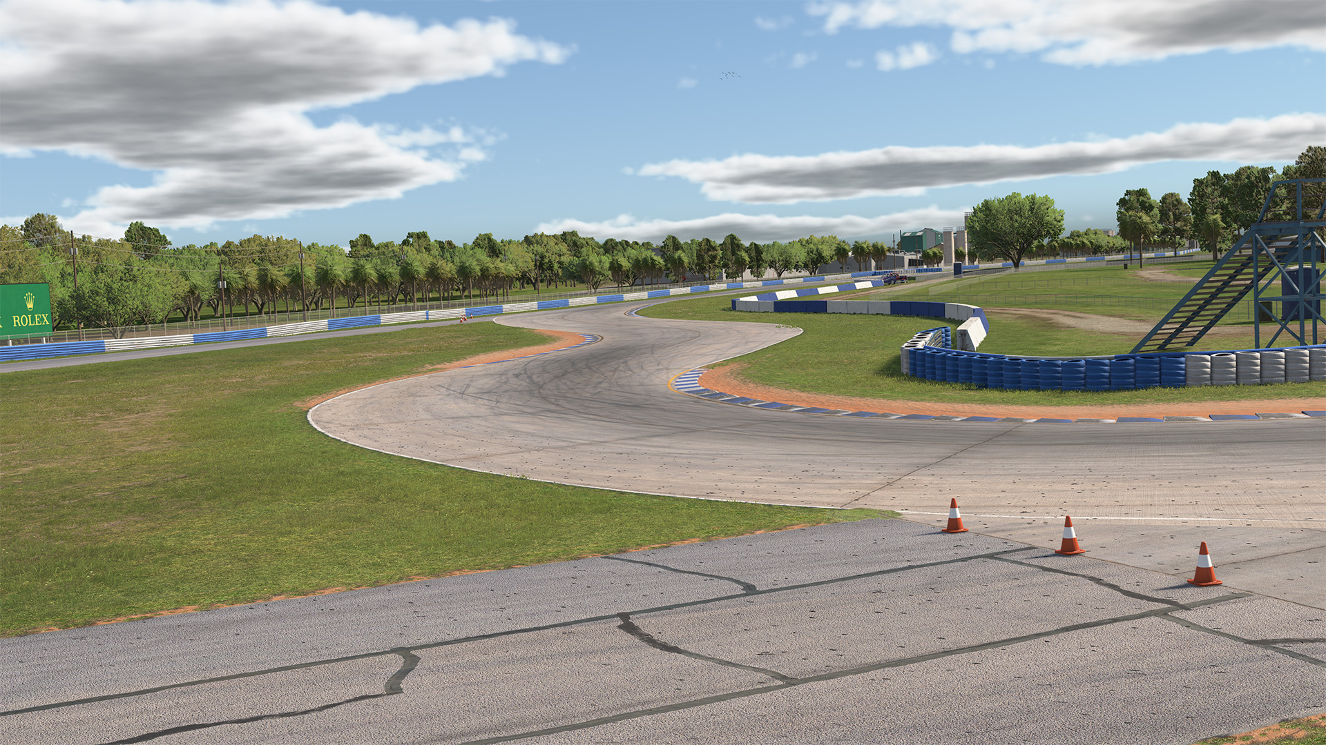 Sebring International Raceway circuit view 3