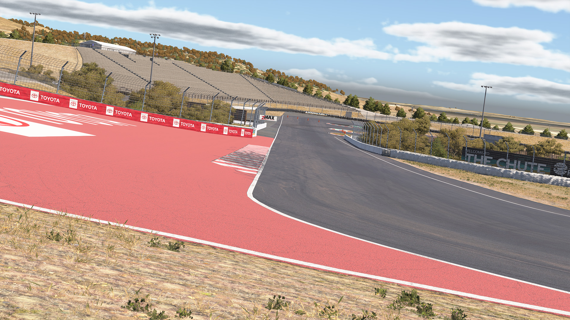 Sonoma Raceway circuit view 4
