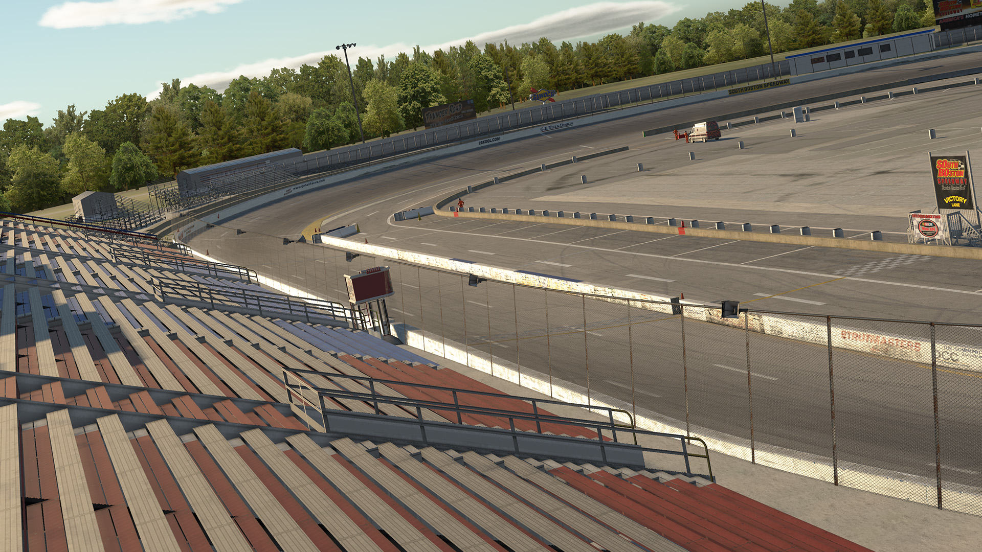 South Boston Speedway circuit view 3