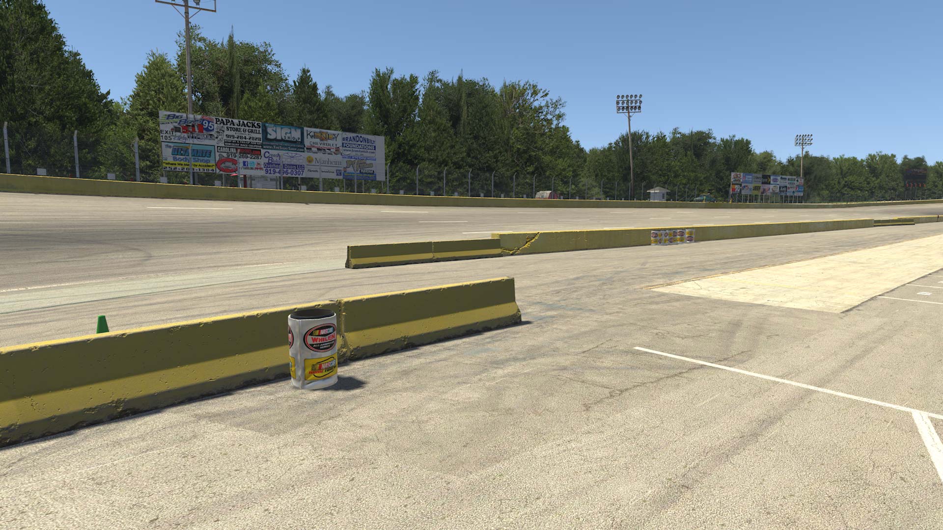 Southern National Motorsports Park circuit view 1