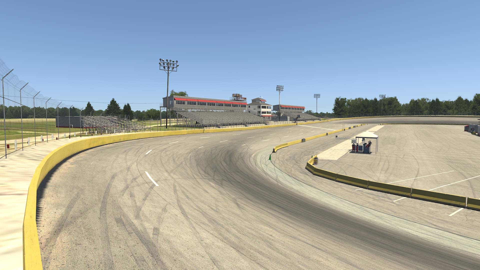 Southern National Motorsports Park circuit view 3