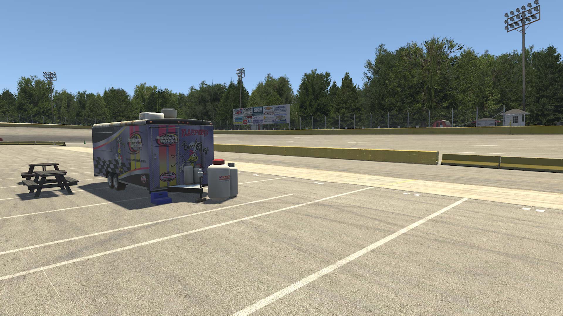 Southern National Motorsports Park circuit view 5