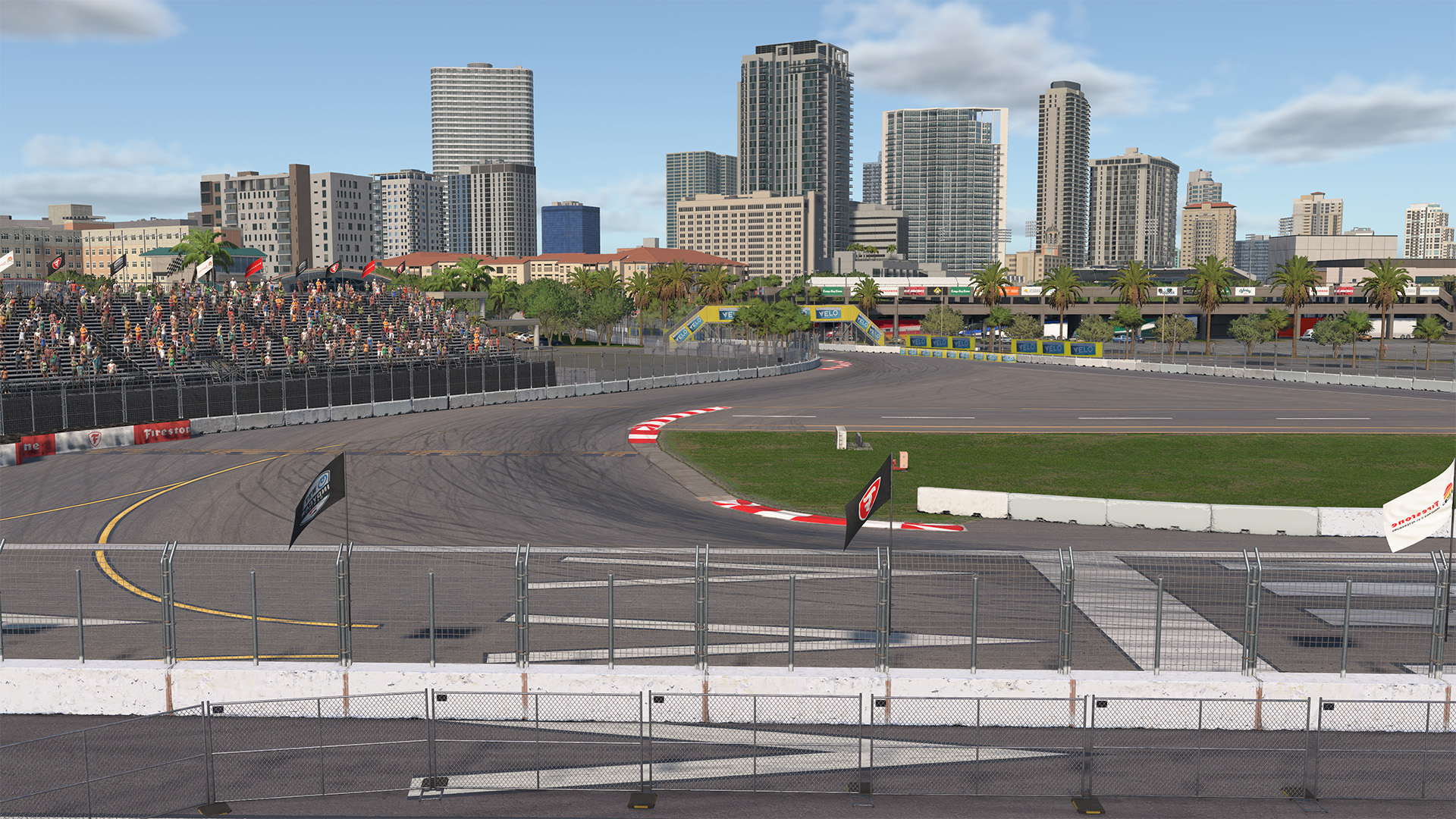 St. Petersburg Grand Prix circuit view 1