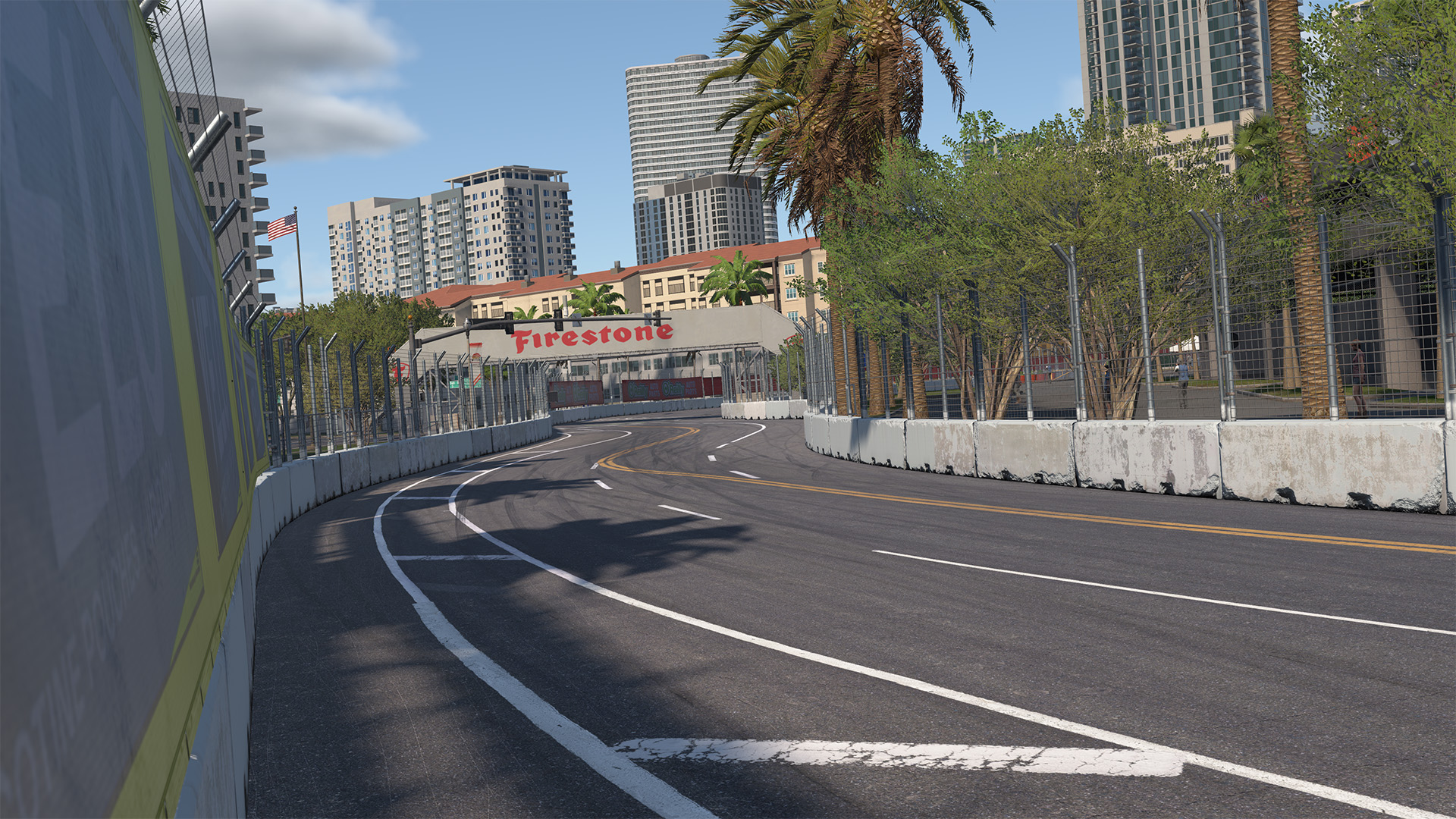 St. Petersburg Grand Prix circuit view 2