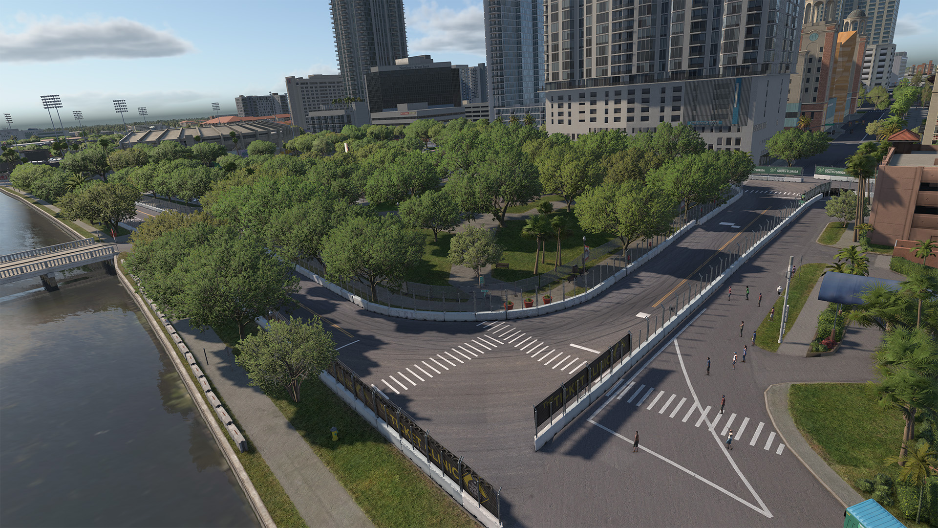 St. Petersburg Grand Prix circuit view 3