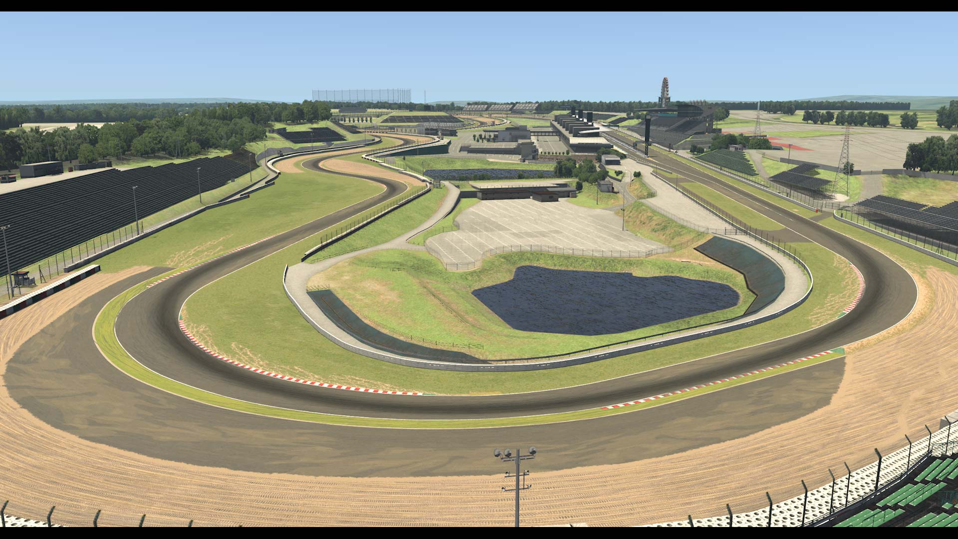 Suzuka International Racing Course circuit view 4