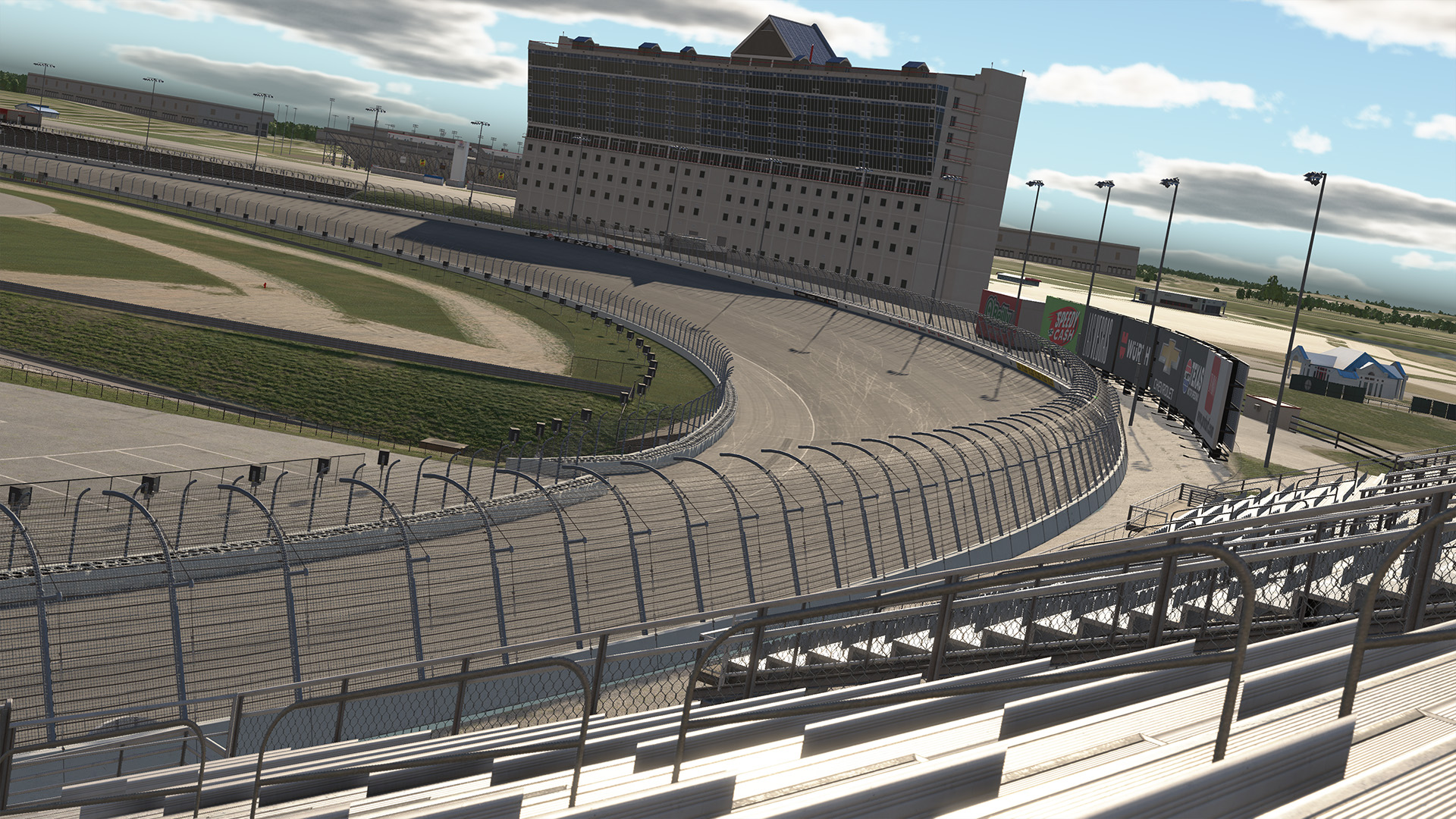 Texas Motor Speedway circuit view 1