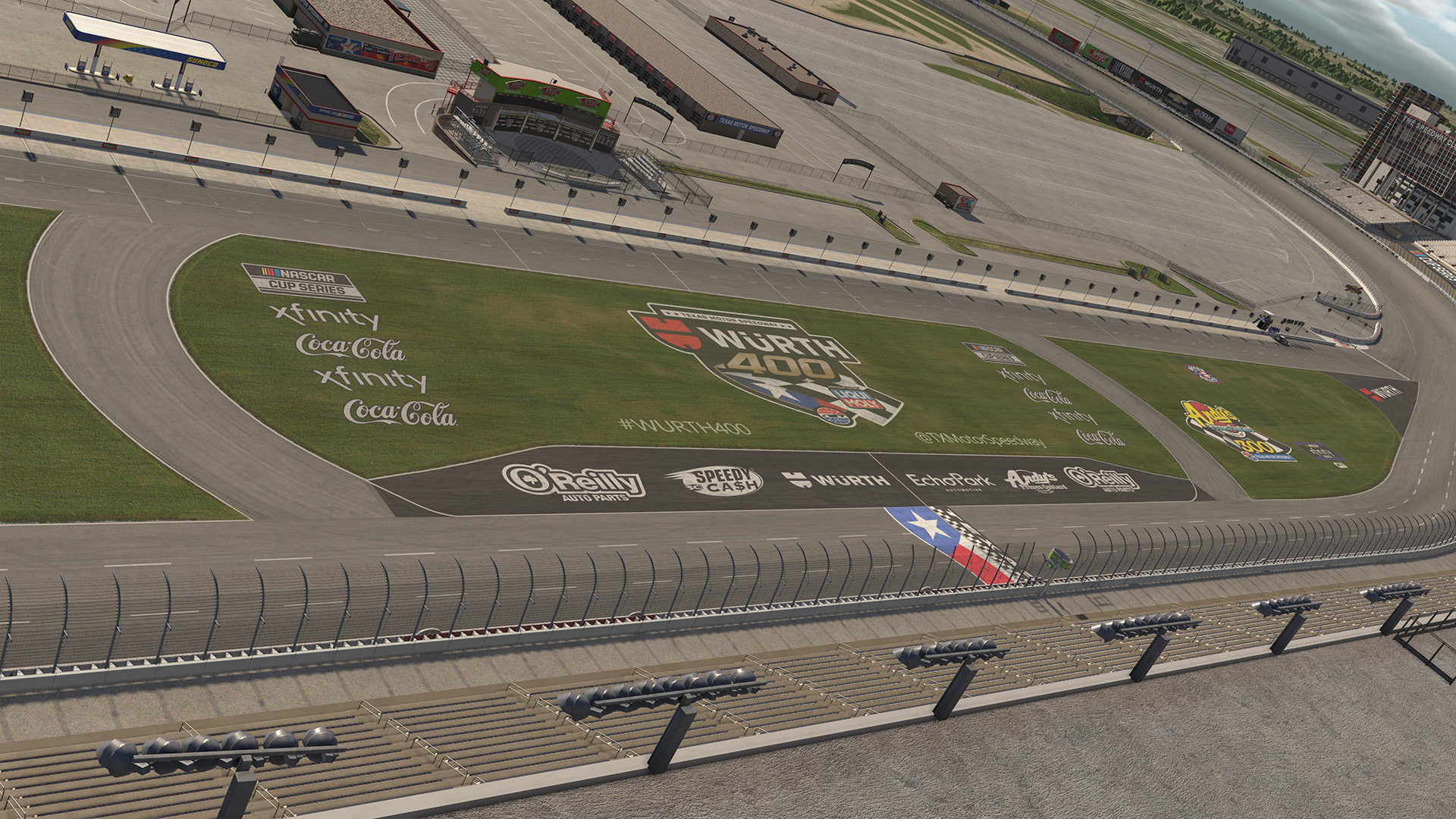 Texas Motor Speedway circuit view 4