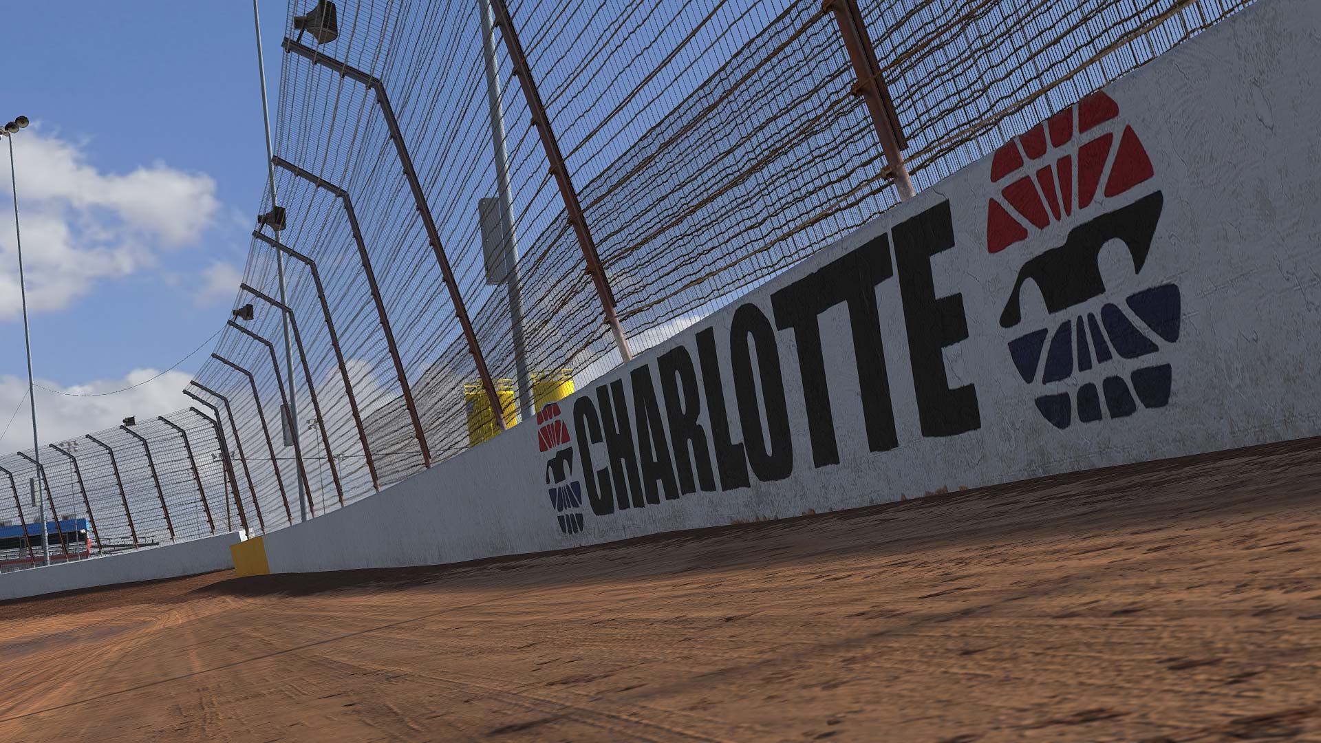 The Dirt Track at Charlotte circuit view 1