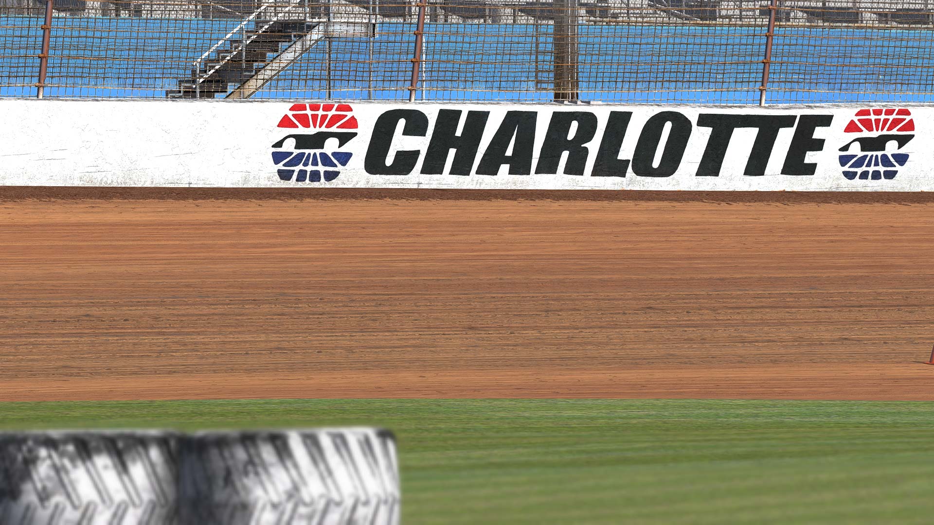The Dirt Track at Charlotte circuit view 2