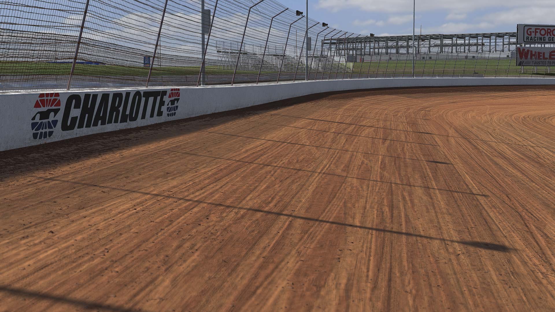 The Dirt Track at Charlotte circuit view 4