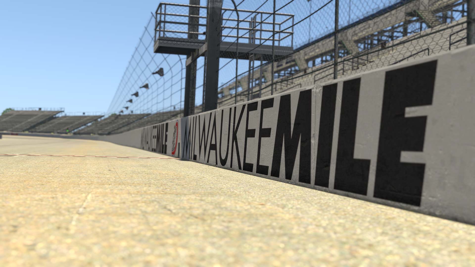 The Milwaukee Mile circuit view 1