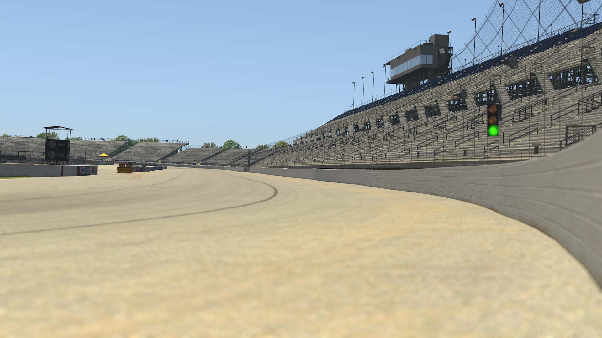 The Milwaukee Mile circuit view 2