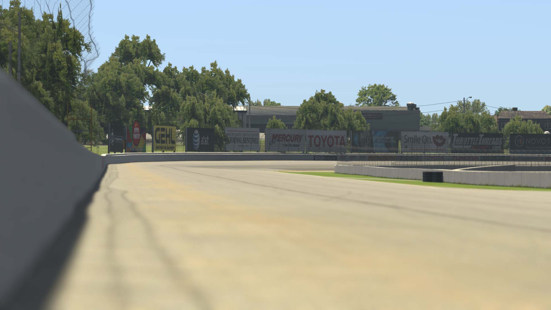 The Milwaukee Mile circuit view 4