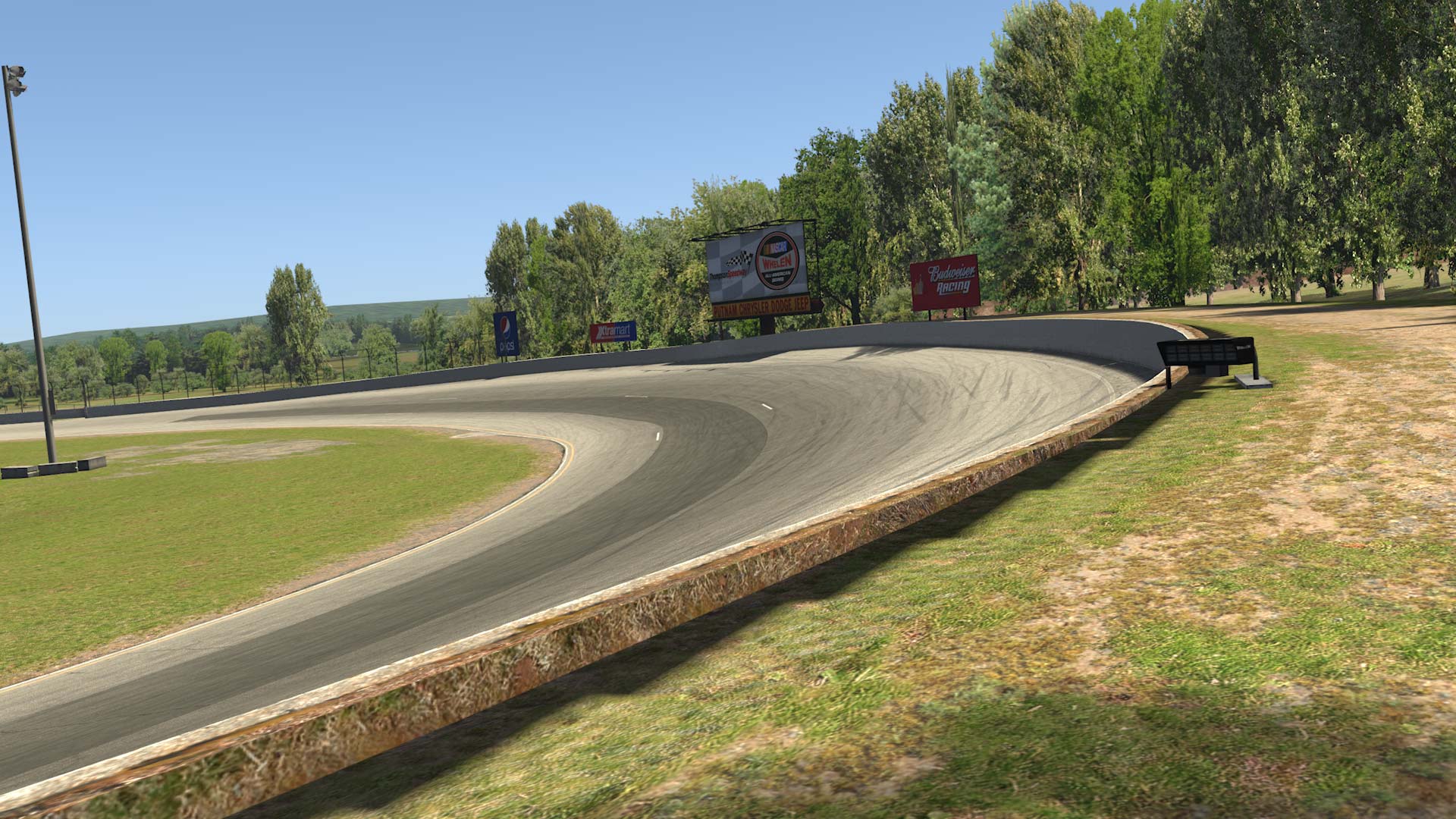 Thompson Speedway Motorsports Park circuit view 1
