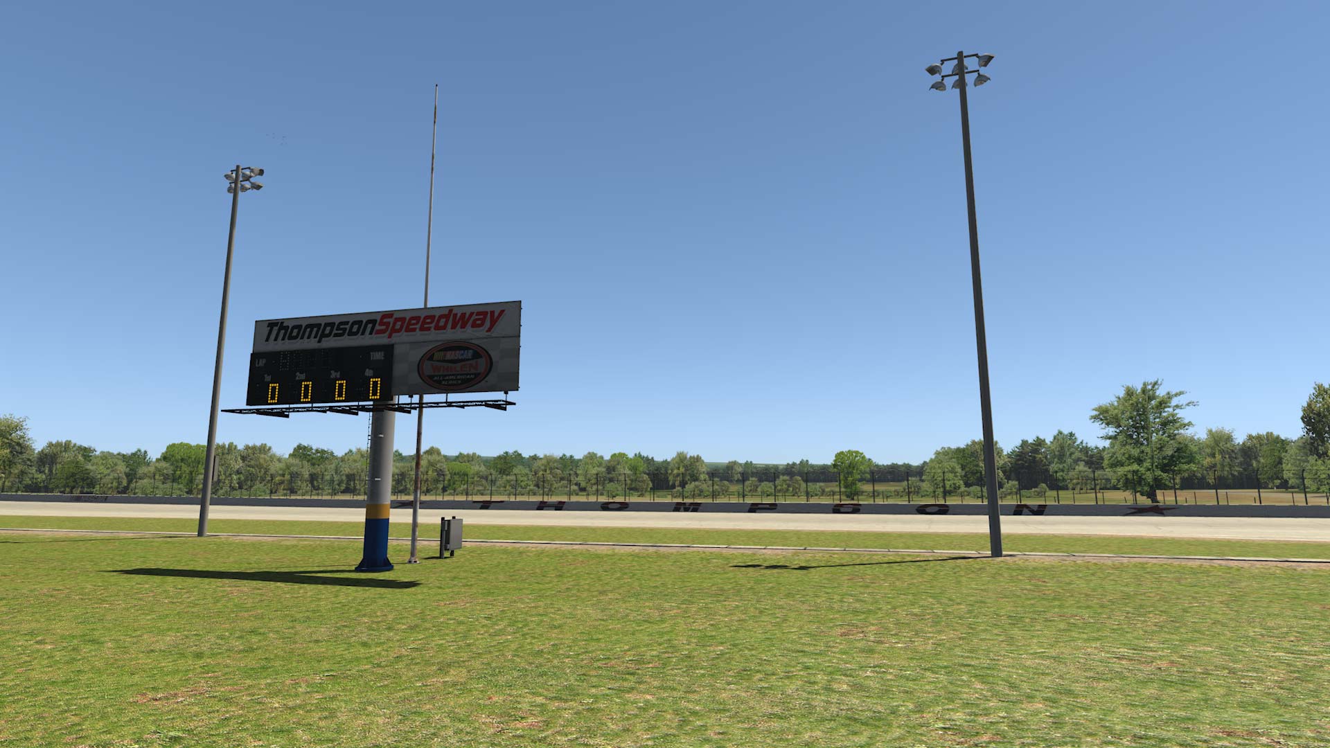 Thompson Speedway Motorsports Park circuit view 2
