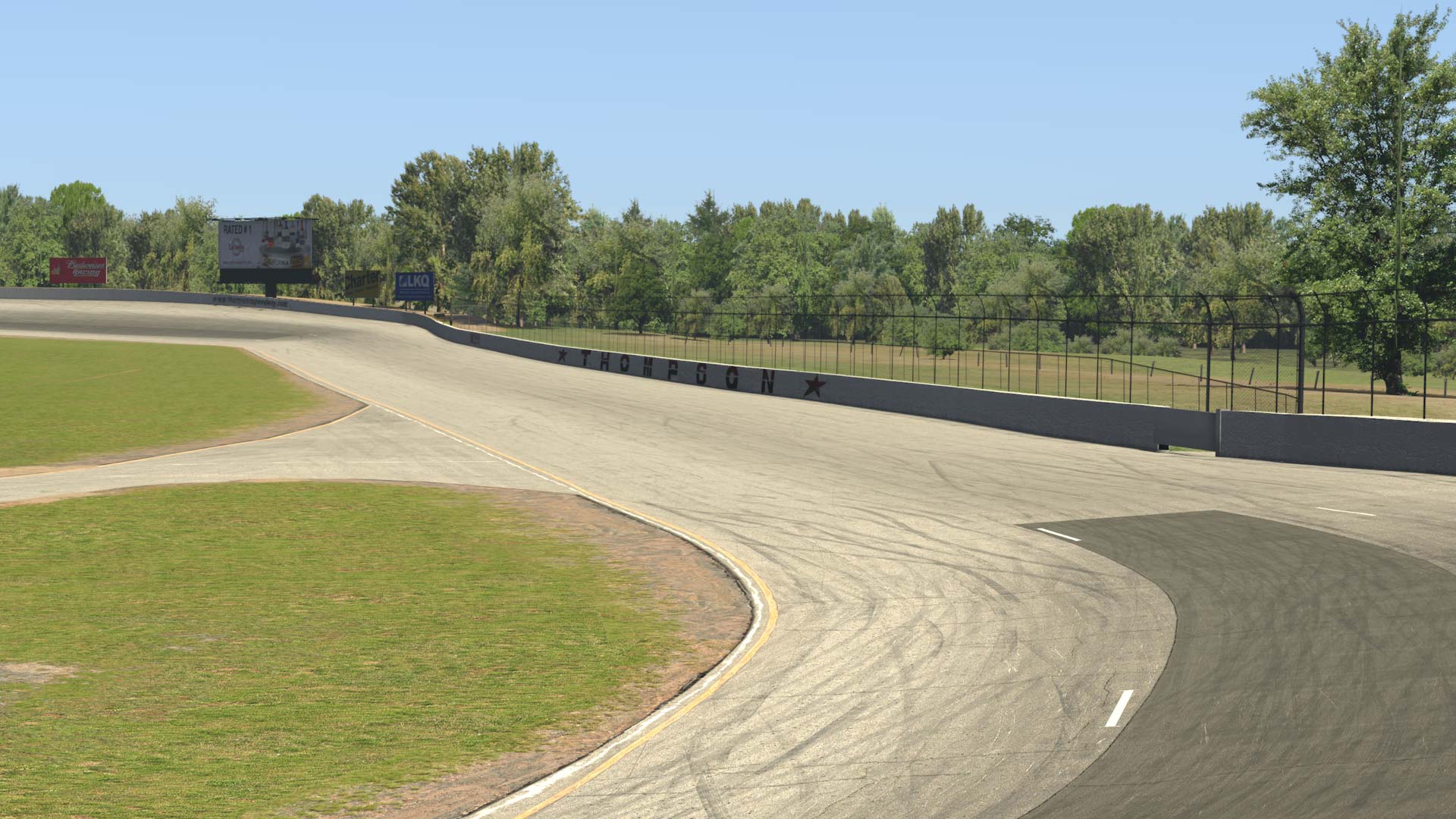 Thompson Speedway Motorsports Park circuit view 3