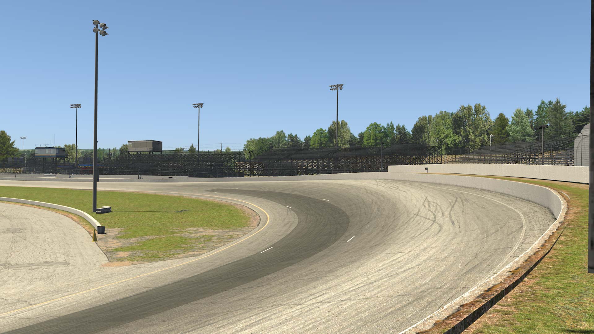 Thompson Speedway Motorsports Park circuit view 4