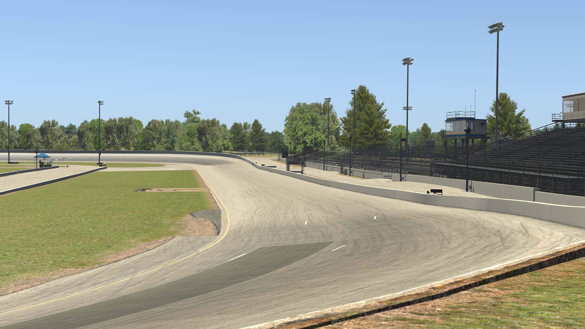 Thompson Speedway Motorsports Park circuit view 5