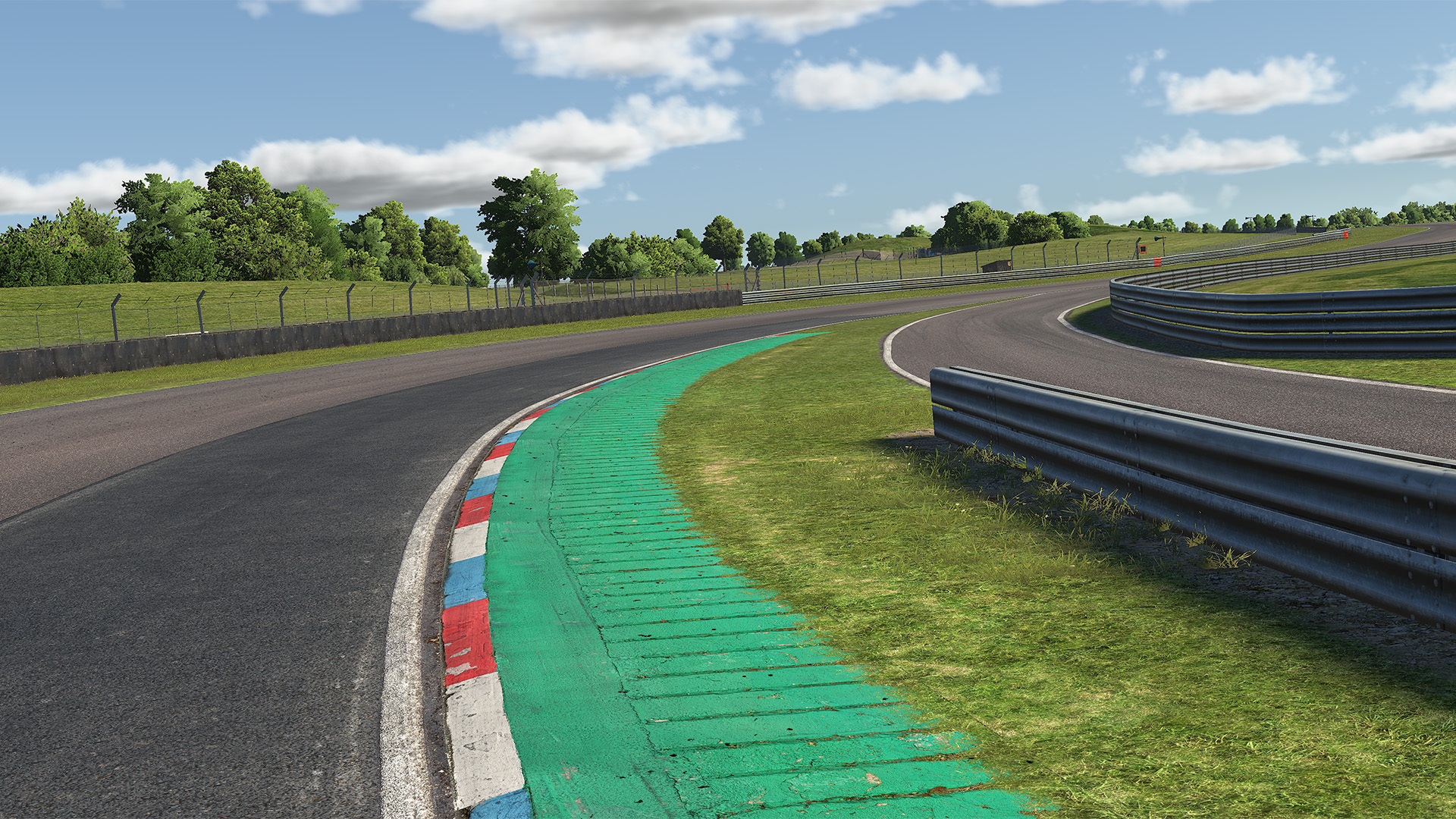 Thruxton Circuit circuit view 1